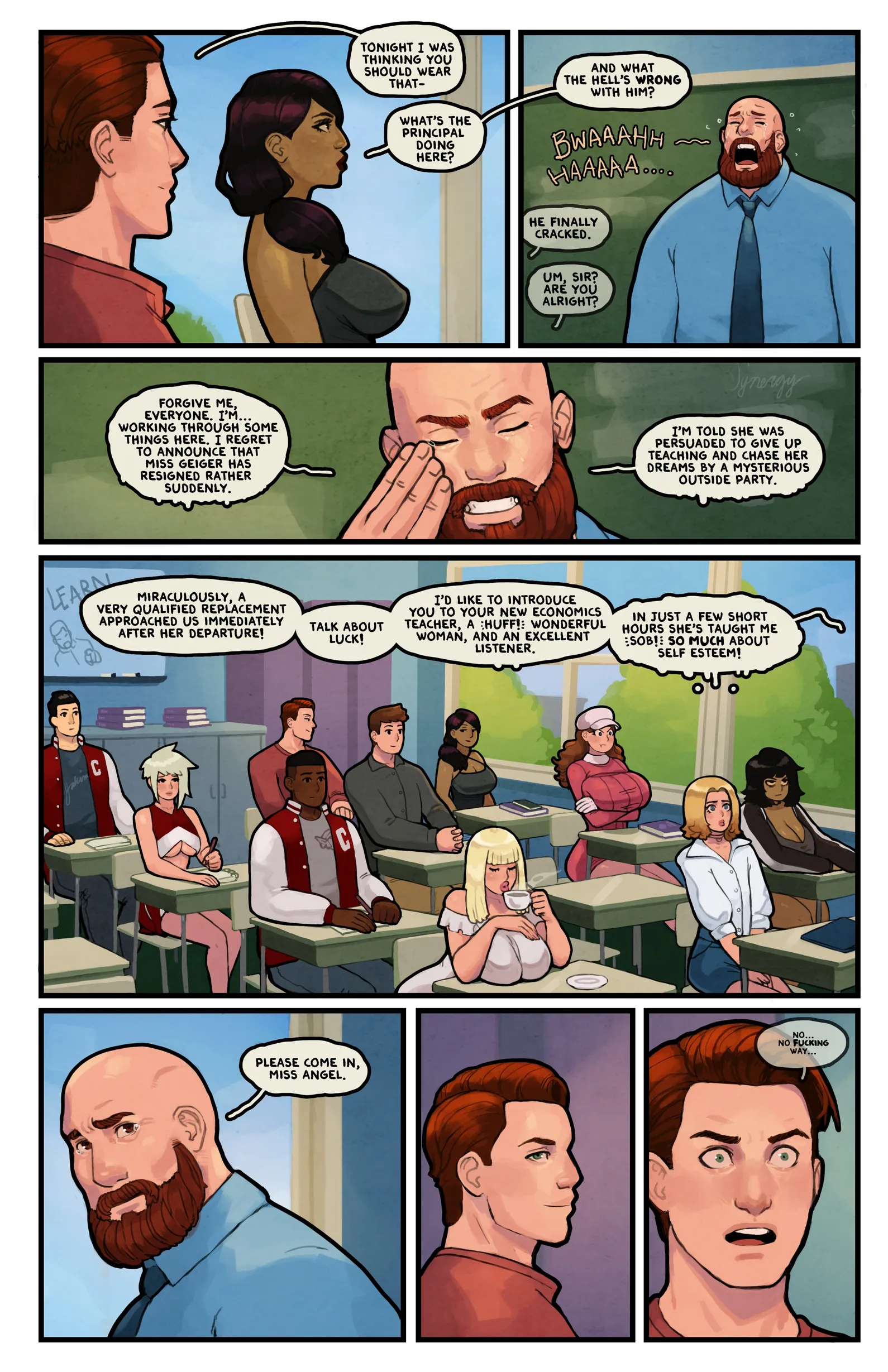This Romantic World [Reinbach], 10 . This Romantic World - Beach Party, page 9 of 64
