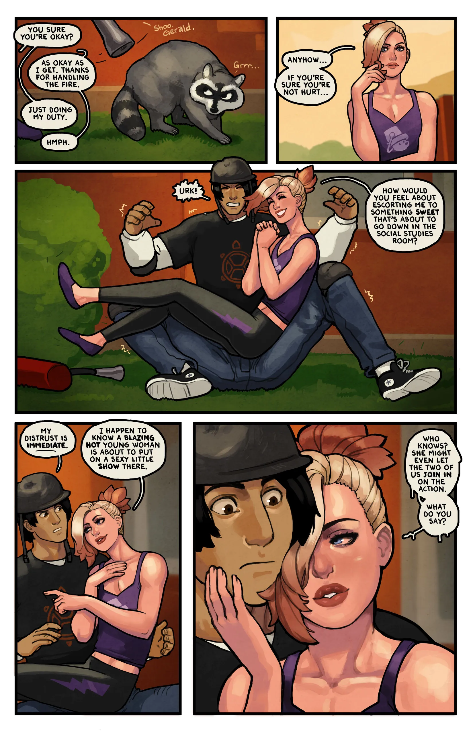This Romantic World [Reinbach], 8 . This Romantic World - Give and Take, page 4 of 57