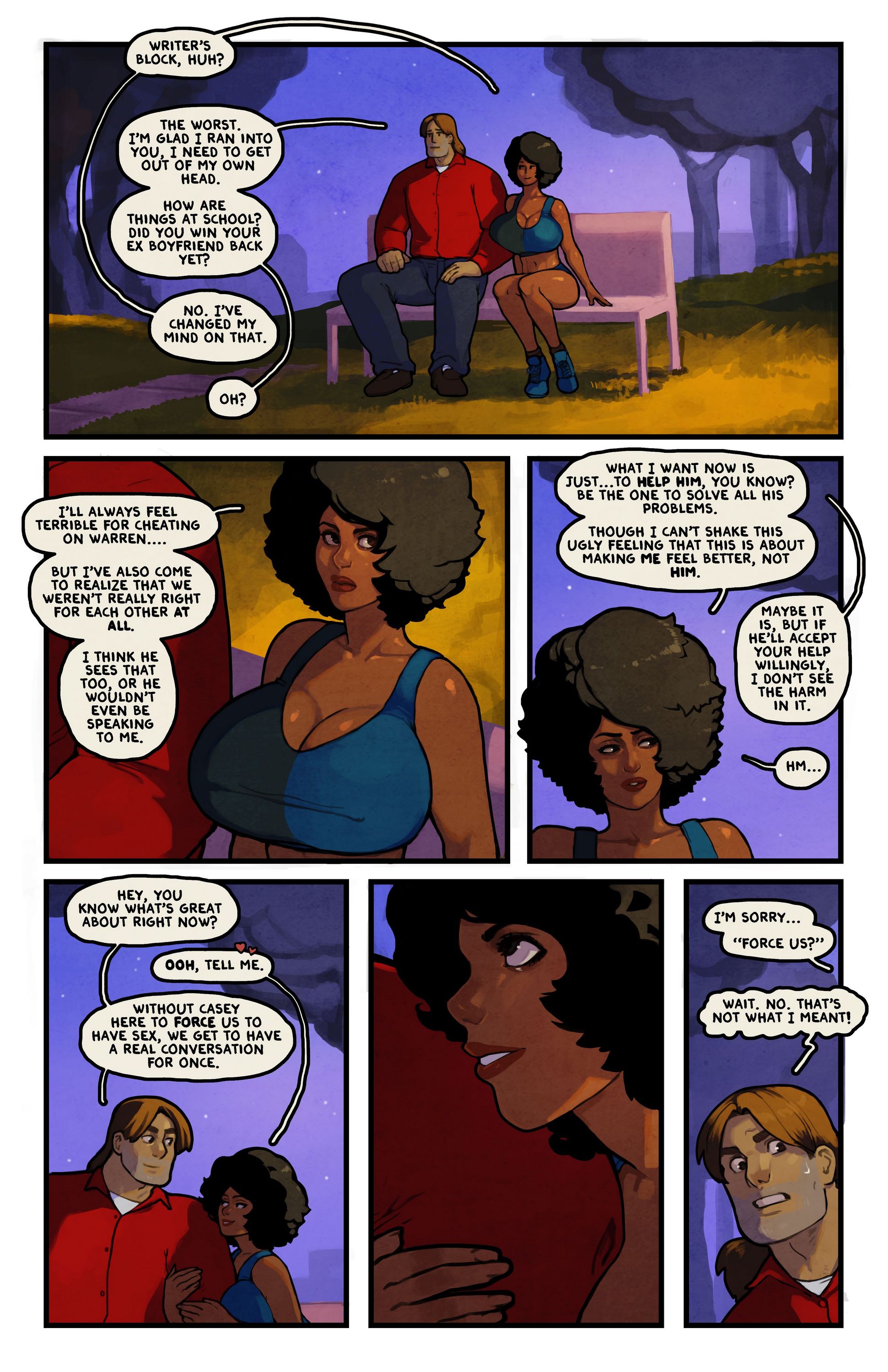 This Romantic World [Reinbach], 7. This Romantic World - Physically Active 7, page 12 of 43