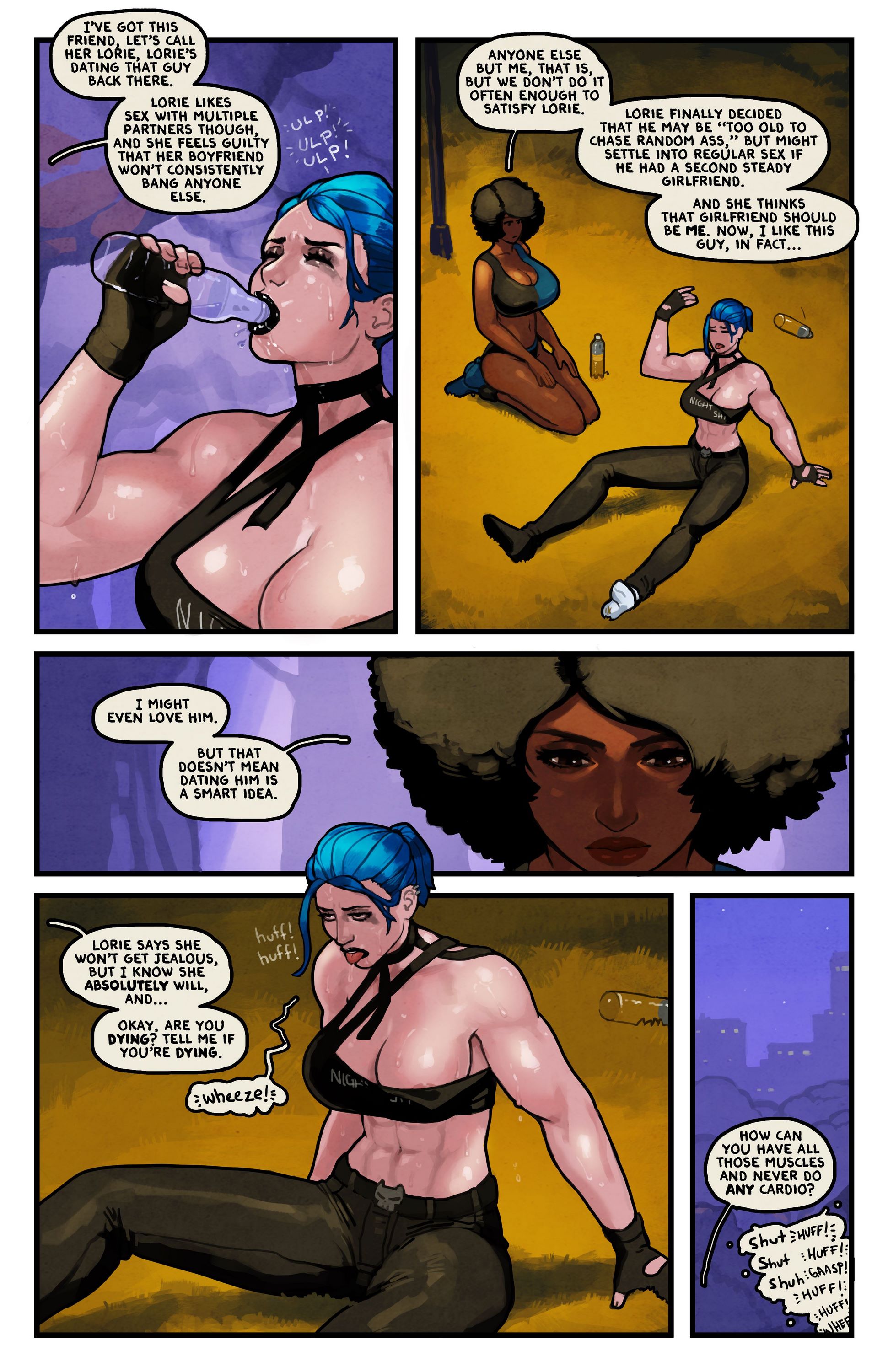 This Romantic World [Reinbach], 7. This Romantic World - Physically Active 7, page 21 of 43