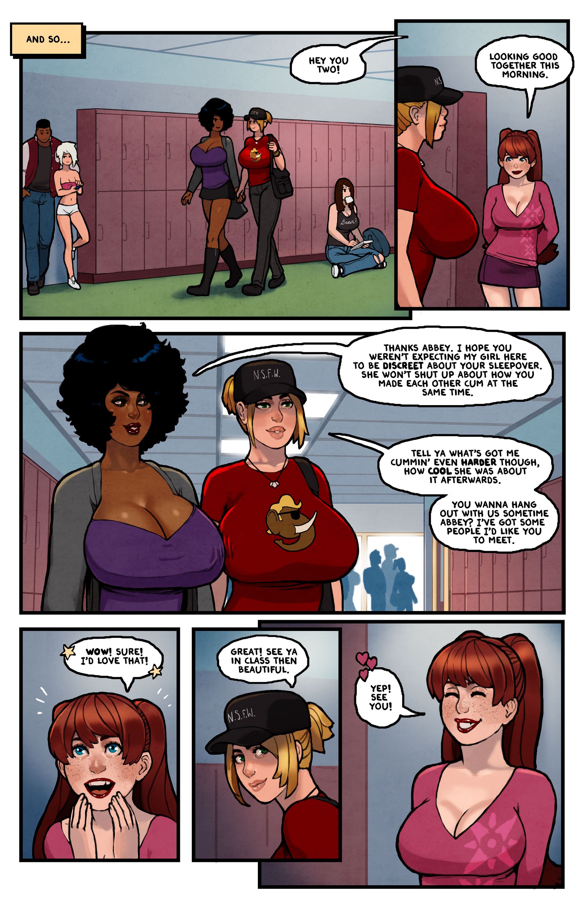 This Romantic World [Reinbach], 5. This Romantic World - The Sleepover 5, page 37 of 38