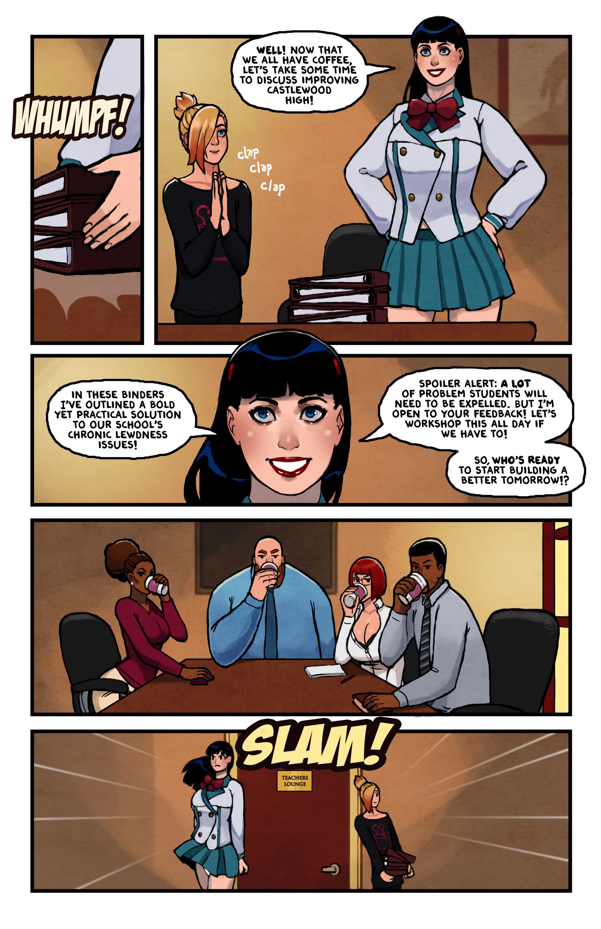This Romantic World [Reinbach], 3. This Romantic World - The Party 3, page 12 of 37