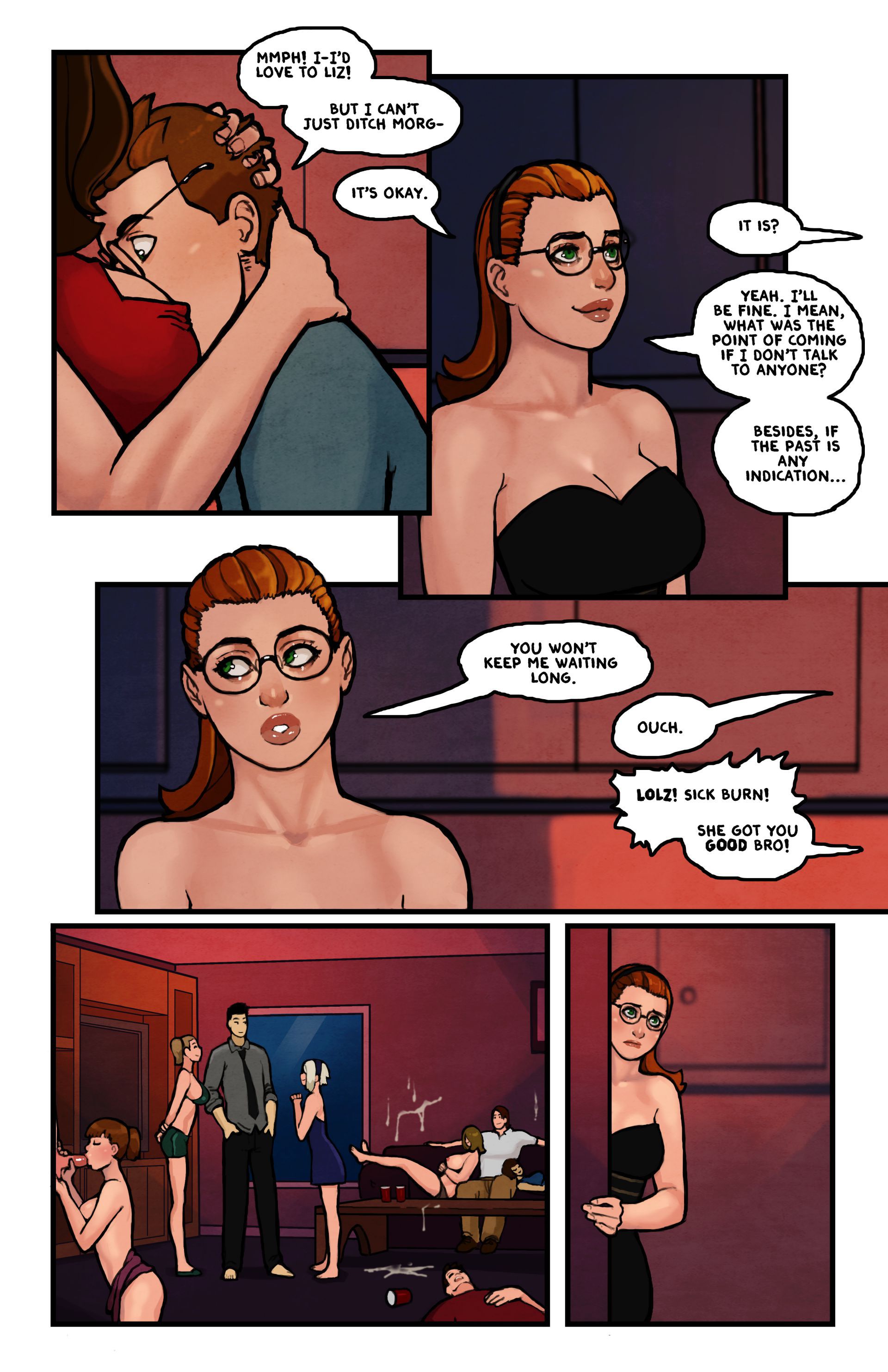 This Romantic World [Reinbach], 3. This Romantic World - The Party 3, page 21 of 37