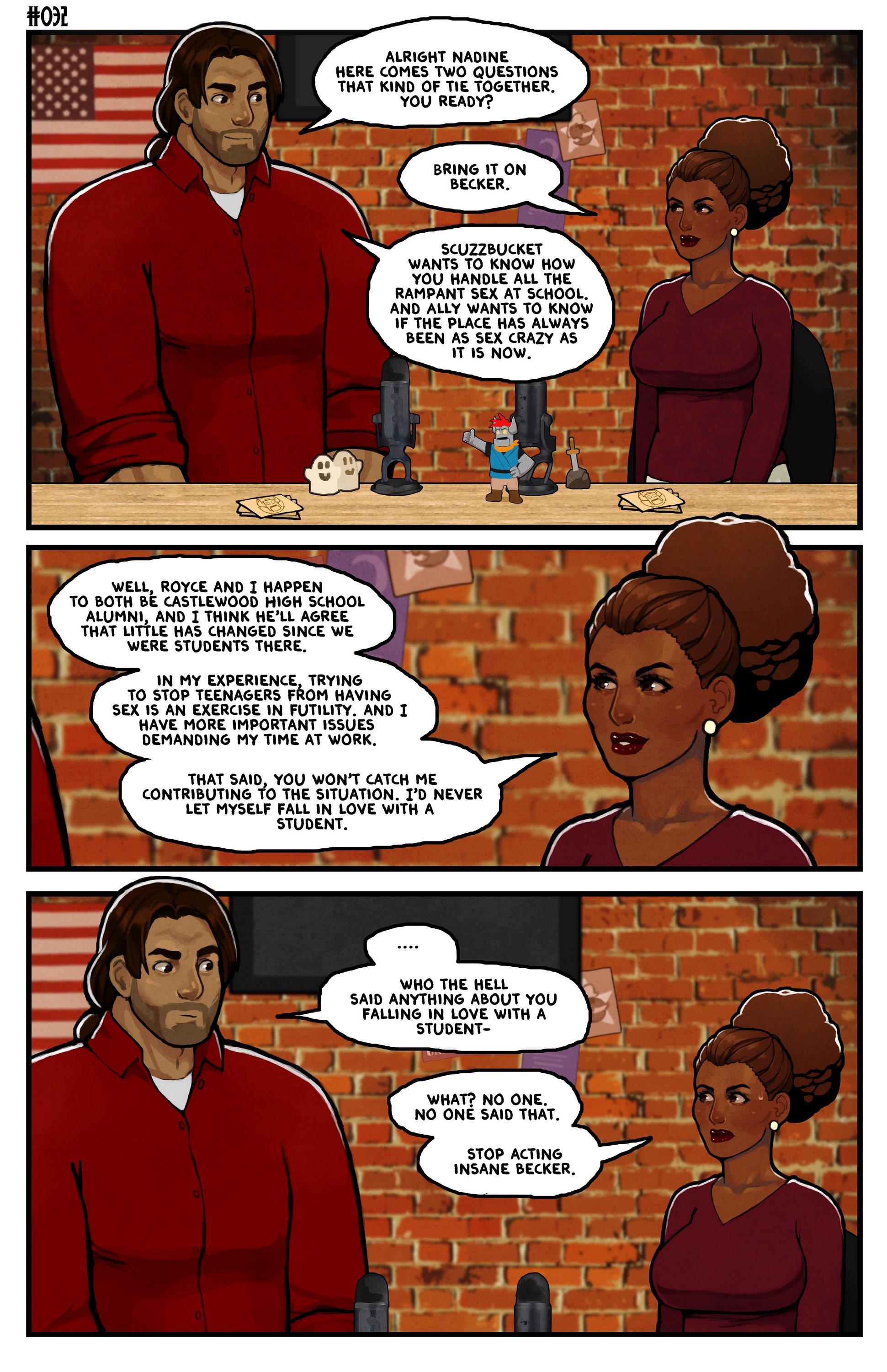 This Romantic World [Reinbach], 0. This Romantic World - Strips, page 32 of 57