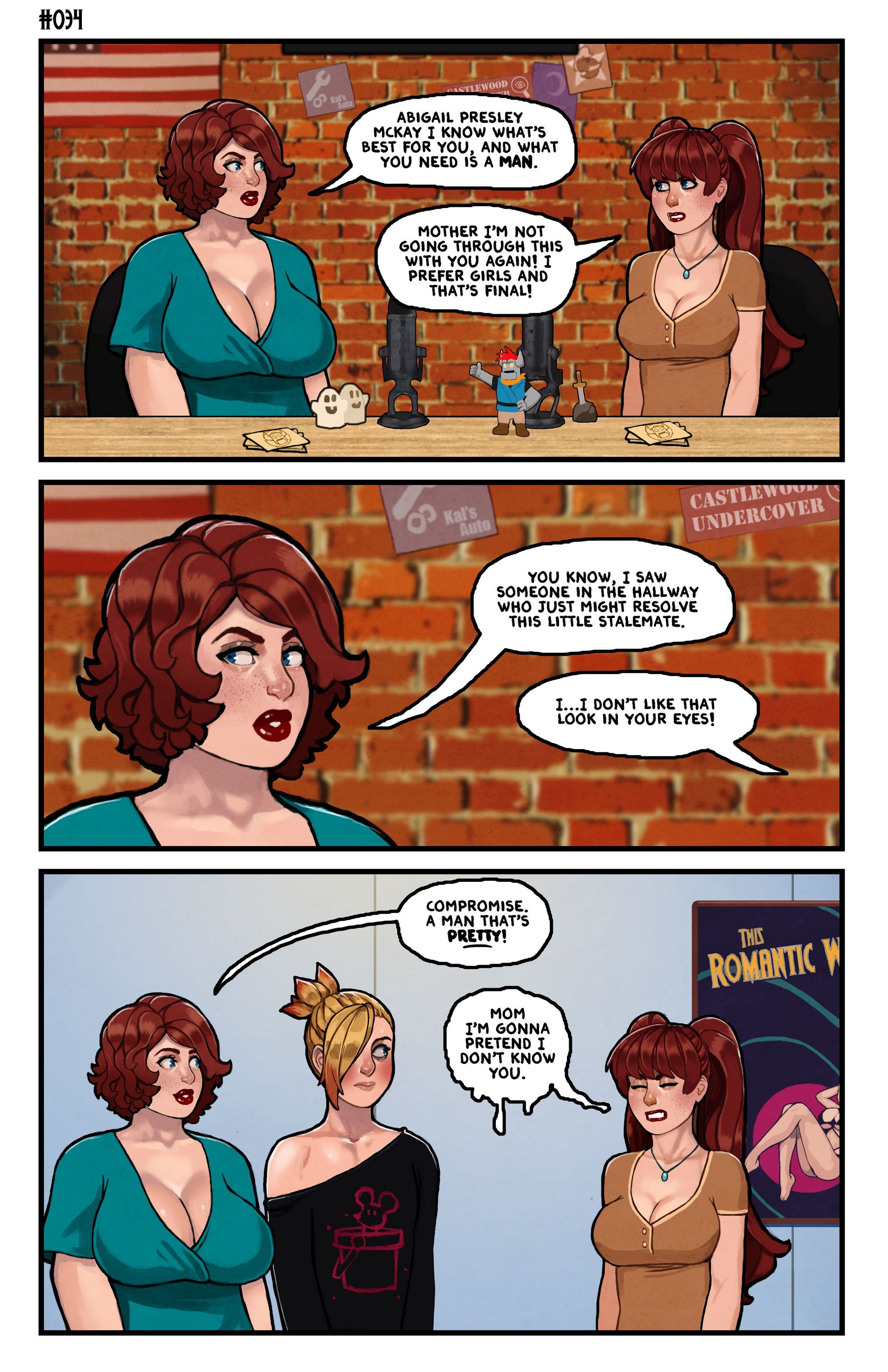 This Romantic World [Reinbach], 0. This Romantic World - Strips, page 34 of 57