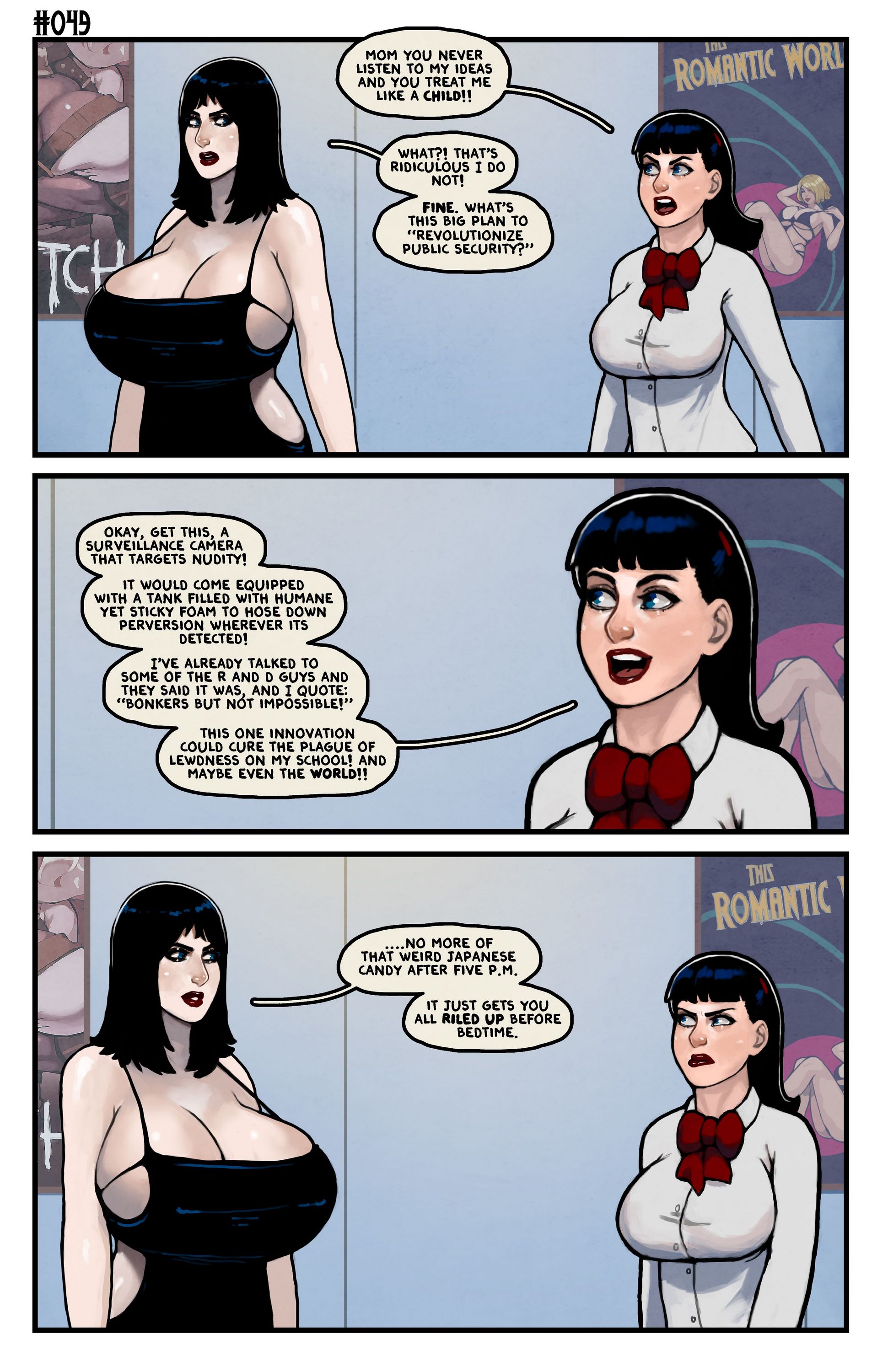 This Romantic World [Reinbach], 0. This Romantic World - Strips, page 49 of 57