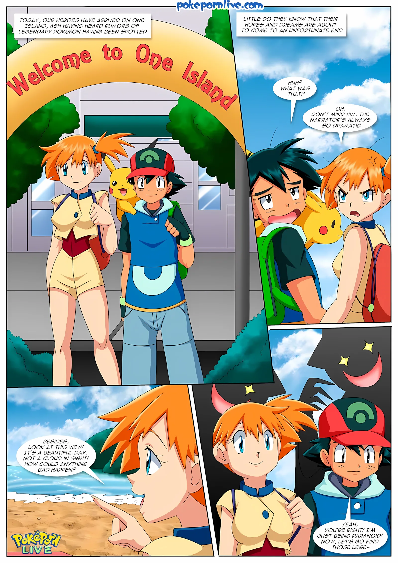 To Catch A Trainer (Pokemon) [Palcomix], 1 . To Catch A Trainer - (Pokemon) [Palcomix], page 2 of 23