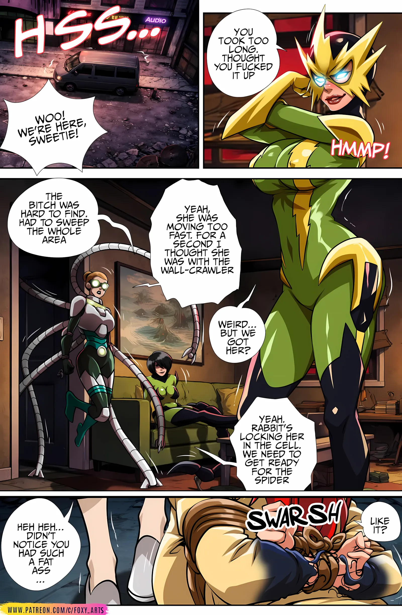 Trapped with Venom [Foxyart], 1. Trapped with Venom - Mary Jane, page 3 of 20
