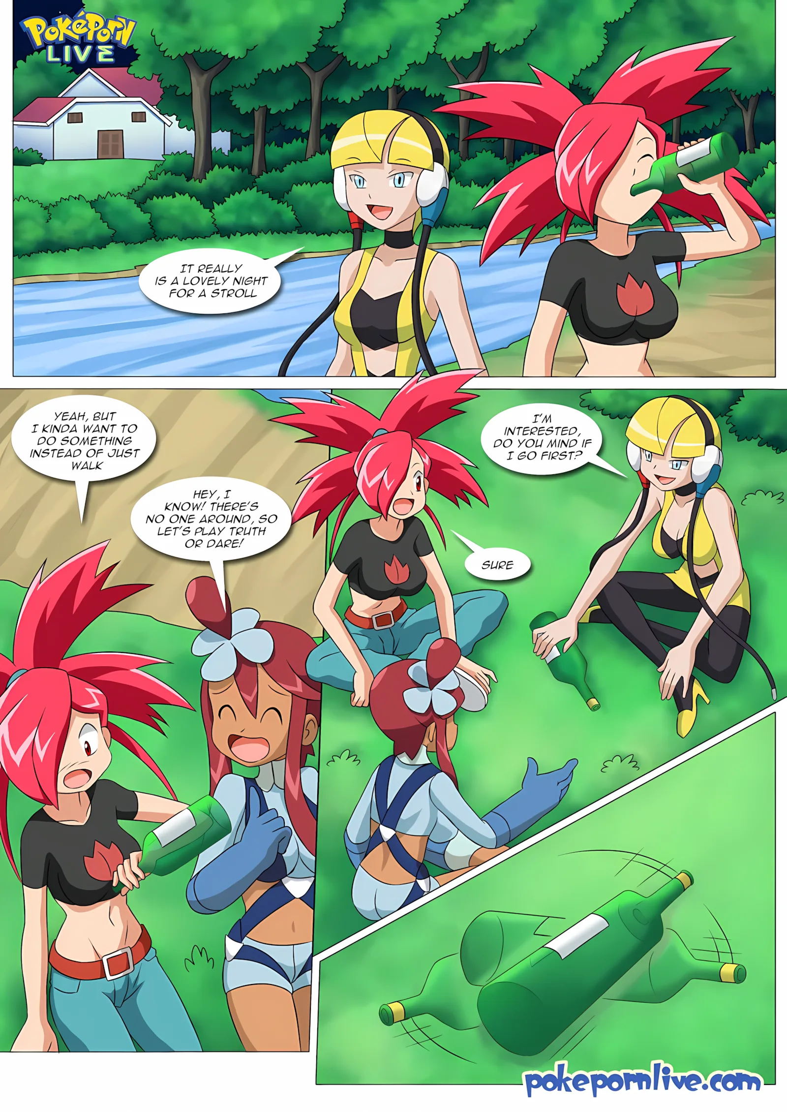 Truth Or Dare (Pokemon) [Palcomix], 1 . Truth Or Dare - (Pokemon) [Palcomix], page 4 of 20