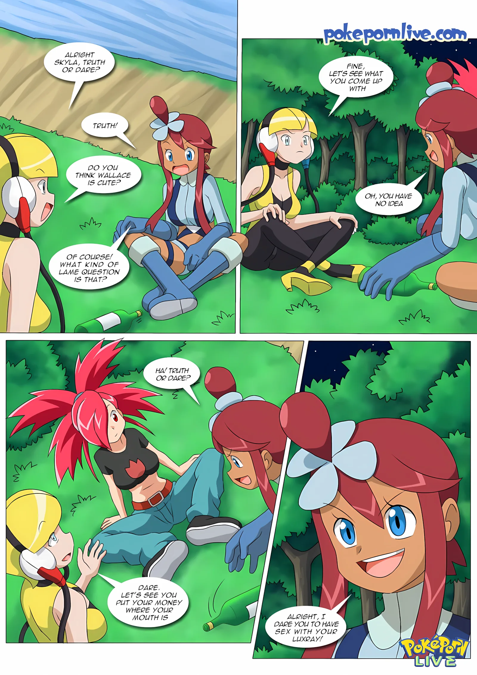 Truth Or Dare (Pokemon) [Palcomix], 1 . Truth Or Dare - (Pokemon) [Palcomix], page 5 of 20