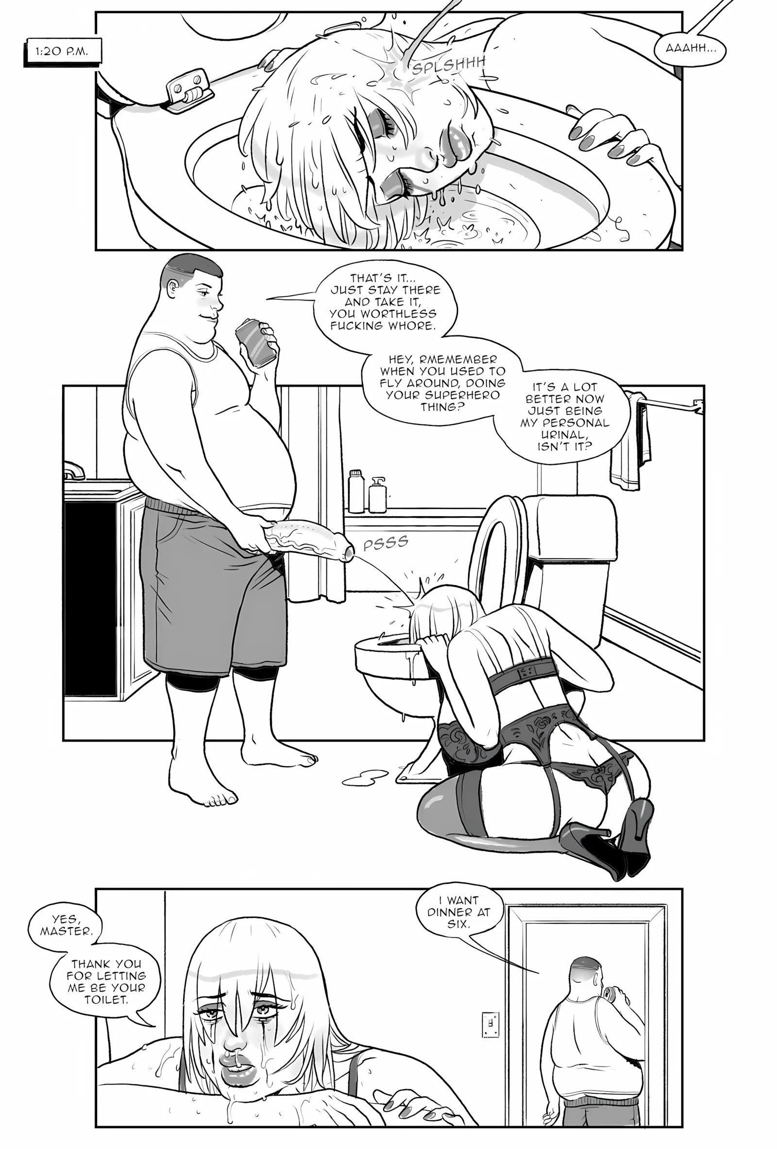 Bang My Bully – Power Girl x Wonder woman, Bang My Bully, page 12 of 47