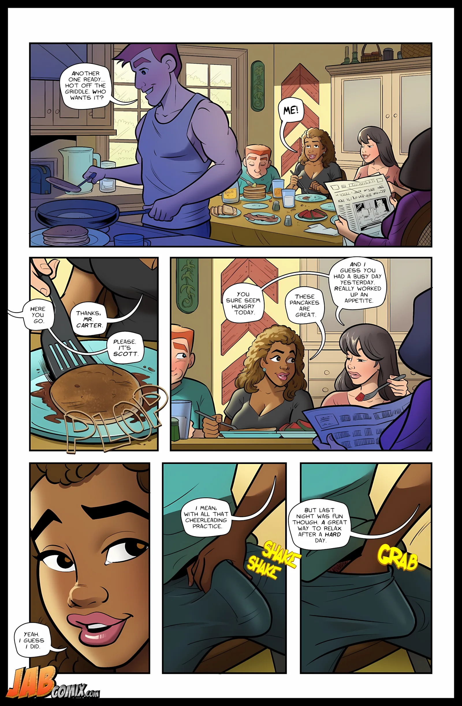 Watching My Step [JabComix], Watching My Step 4, page 3 of 21