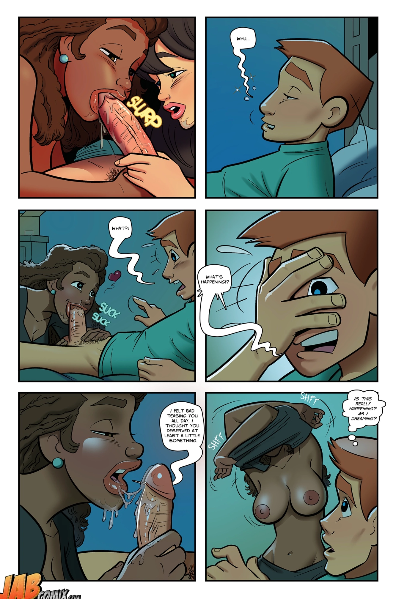 Watching My Step [JabComix], Watching My Step 3, page 14 of 22