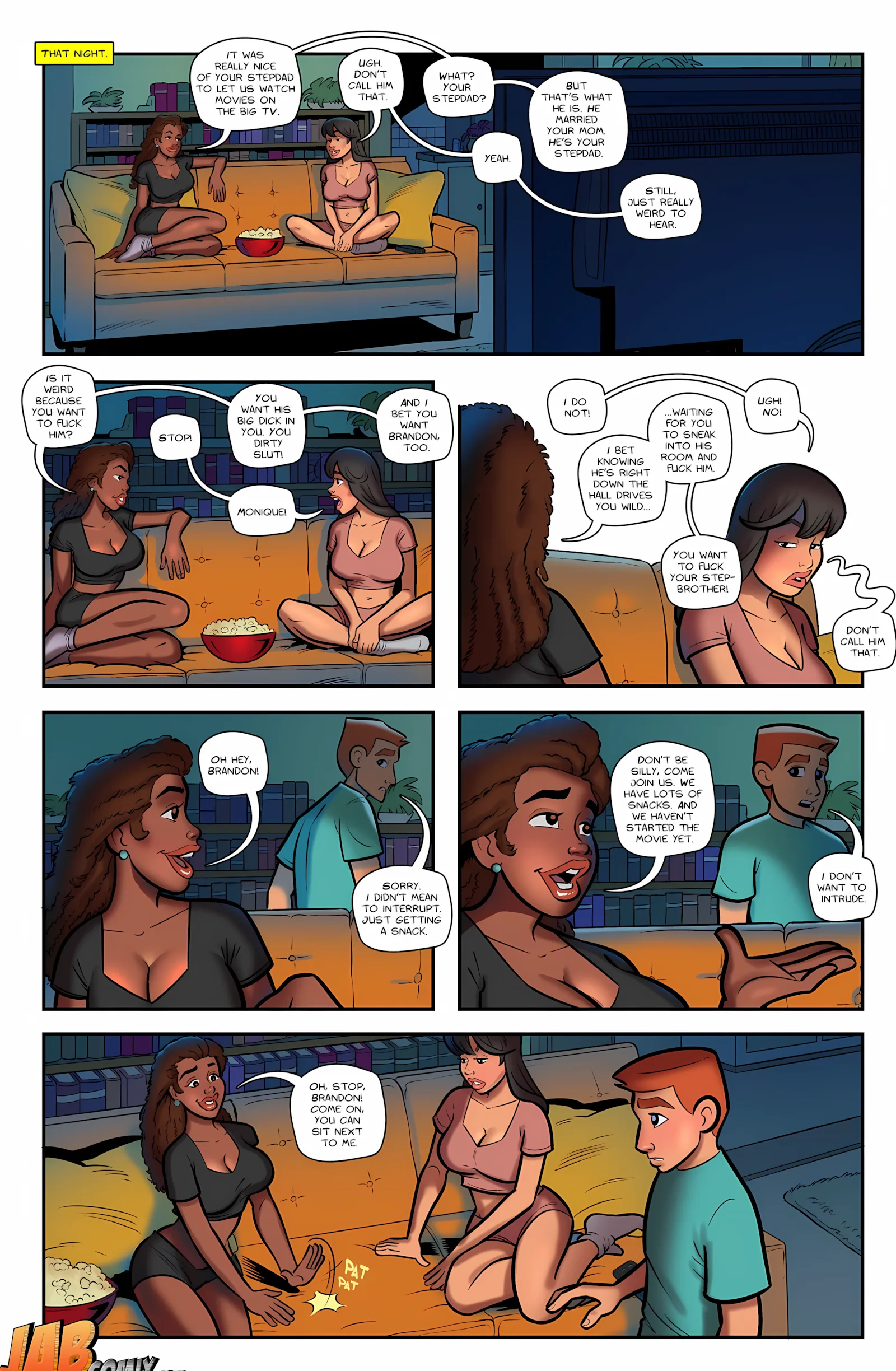 Watching My Step [JabComix], Watching My Step 3, page 6 of 22