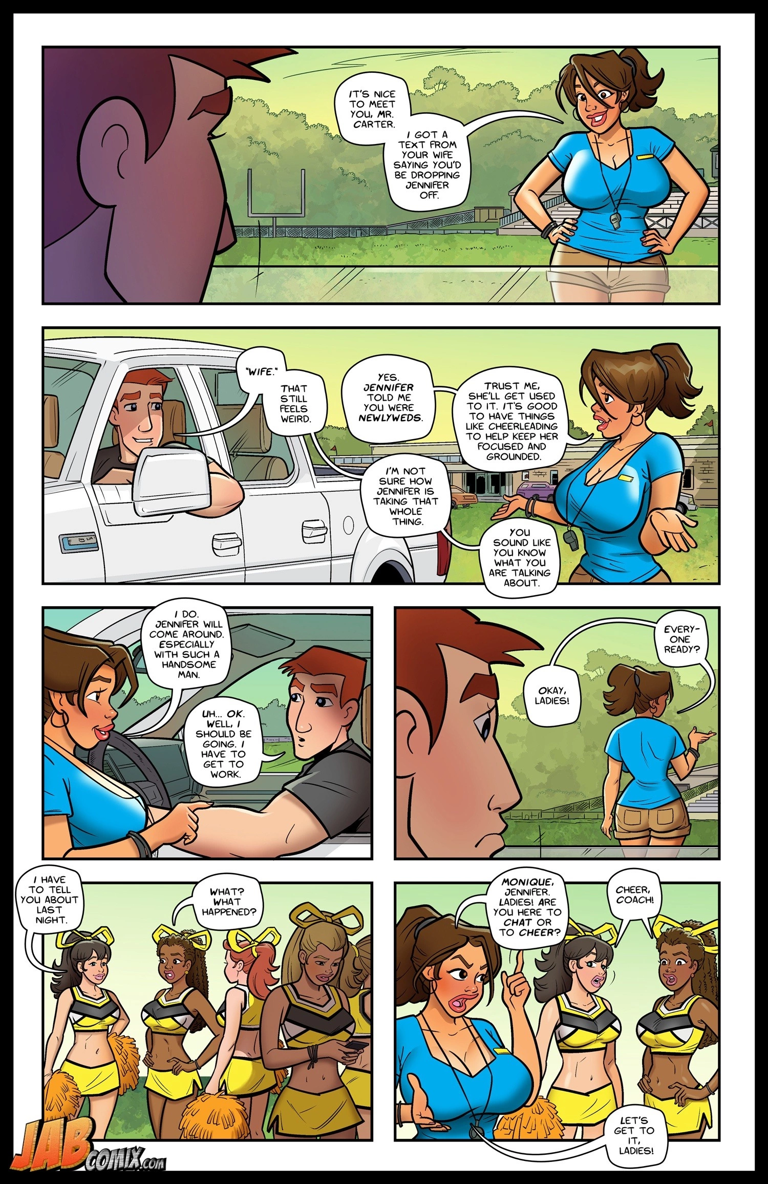 Watching My Step [JabComix], Watching My Step 2, page 11 of 22