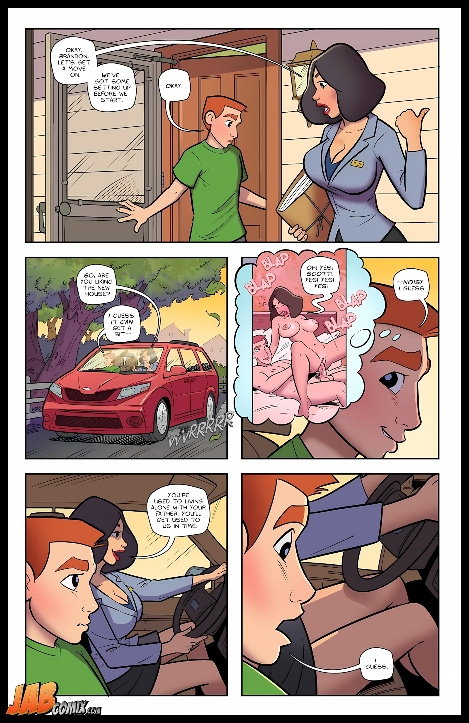Watching My Step [JabComix], Watching My Step 2, page 18 of 22