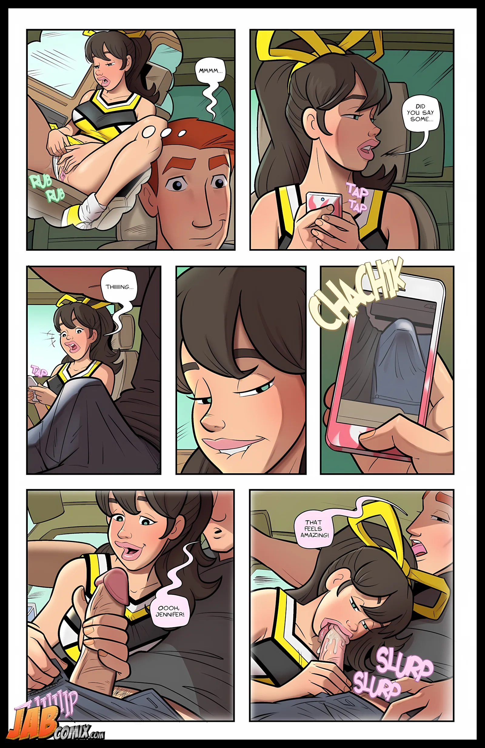 Watching My Step [JabComix], Watching My Step 2, page 9 of 22