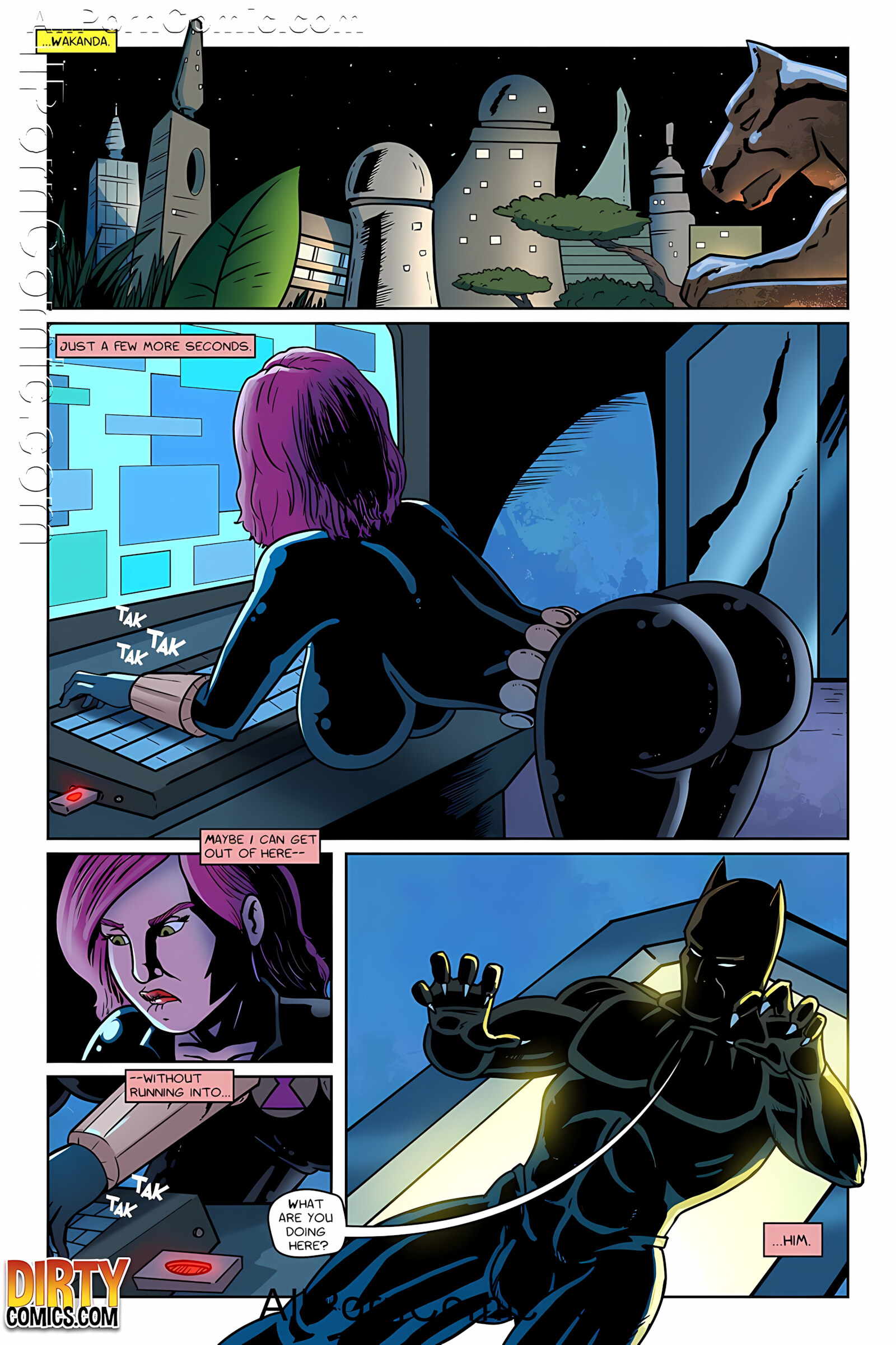 XXX Avengers [Dirty Comics], XXX Avengers 2, page 4 of 11