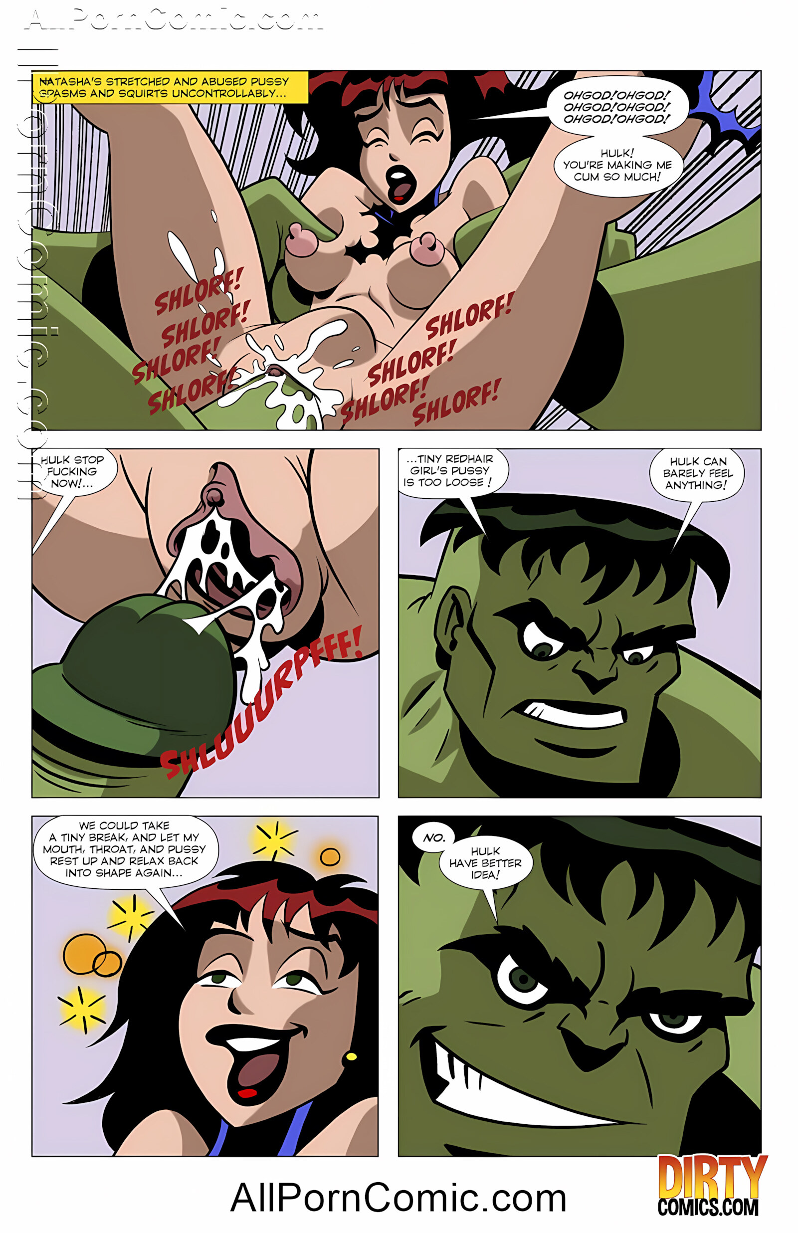 XXX Avengers [Dirty Comics], XXX Avengers 1, page 8 of 11