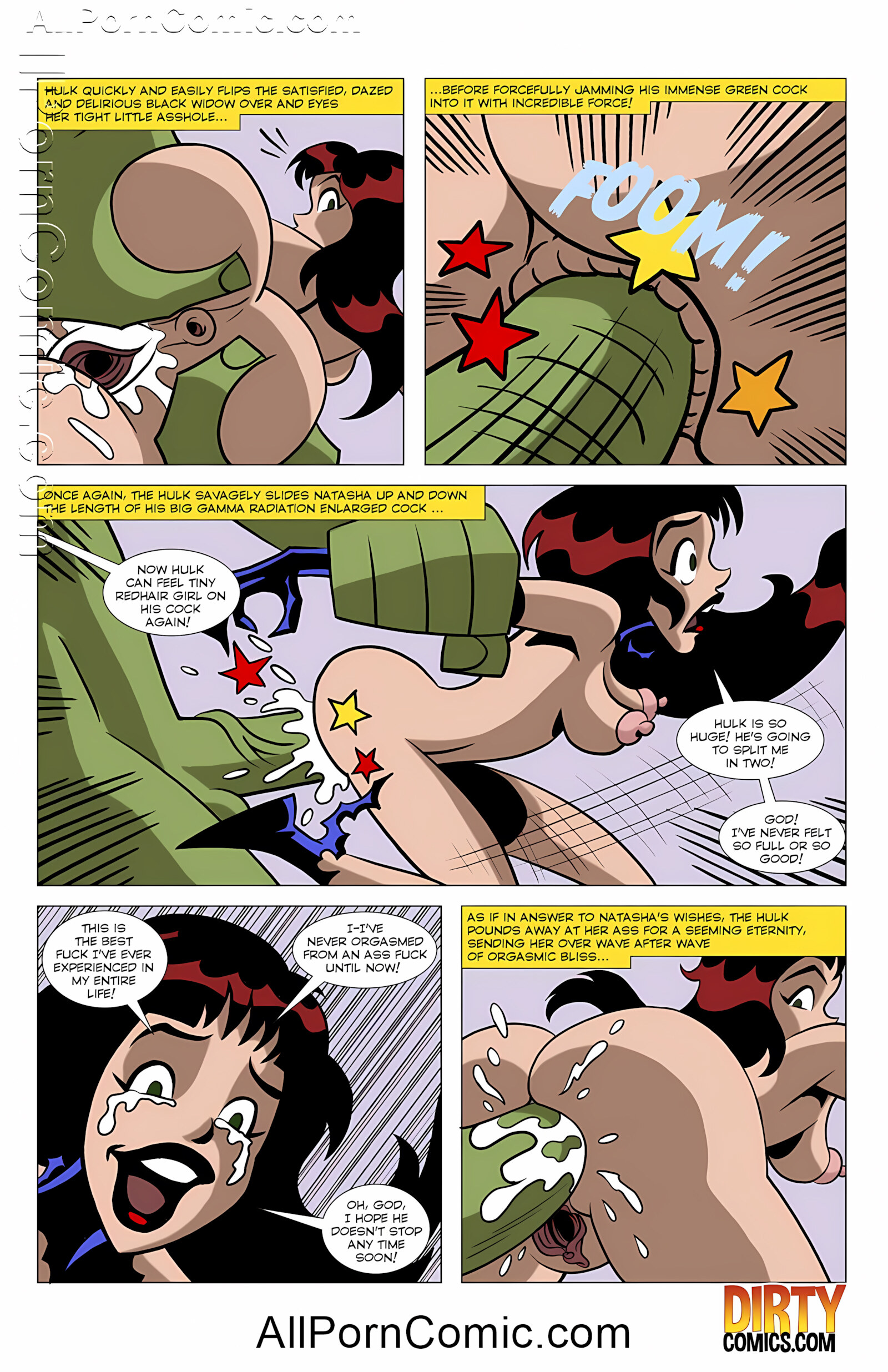 XXX Avengers [Dirty Comics], XXX Avengers 1, page 9 of 11