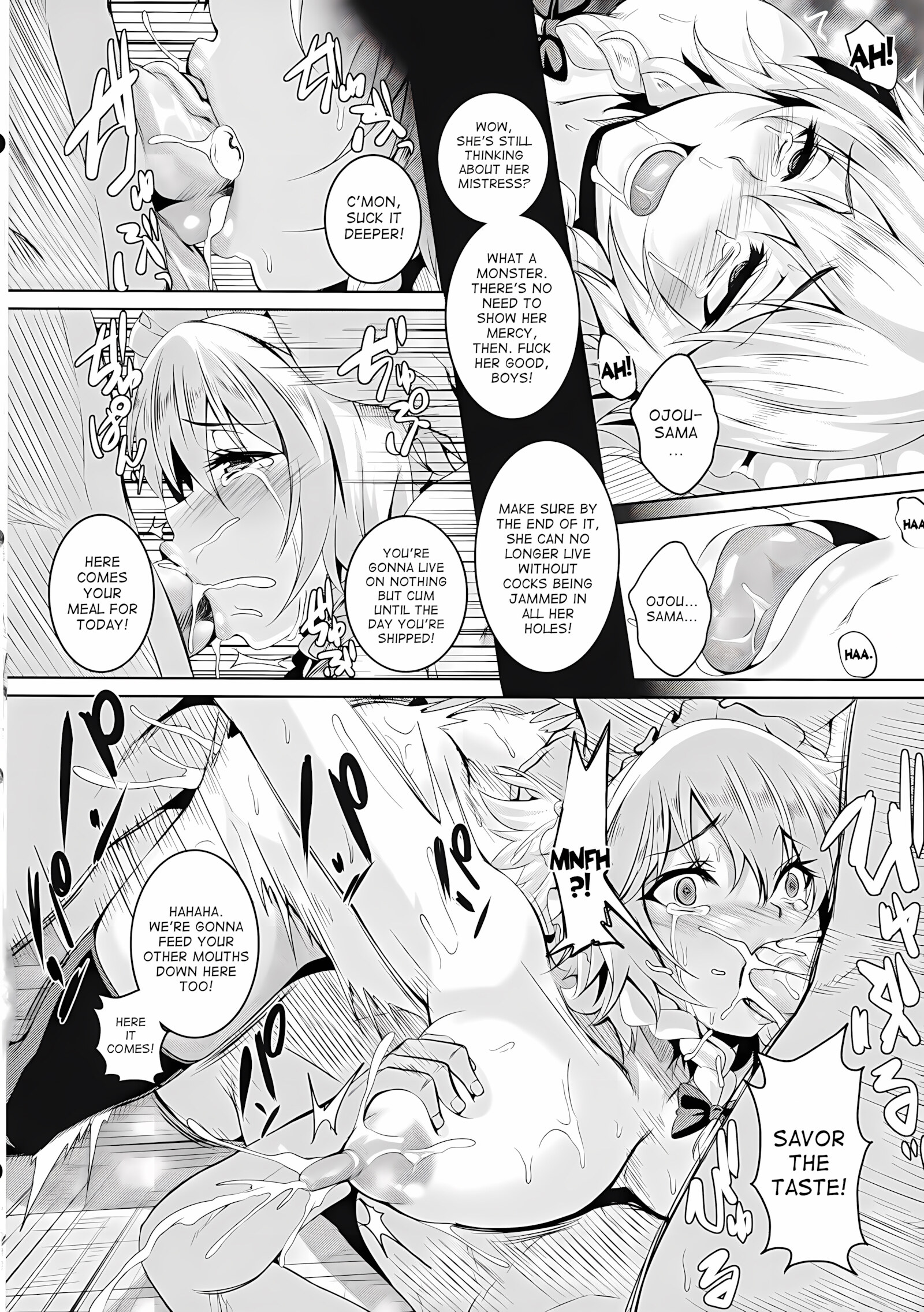 Breaking Izayoi Sakuya Into A Sex-Slave [Kazuhiro], Breaking Izayoi Sakuya Into A Sex-Slave, page 17 of 30