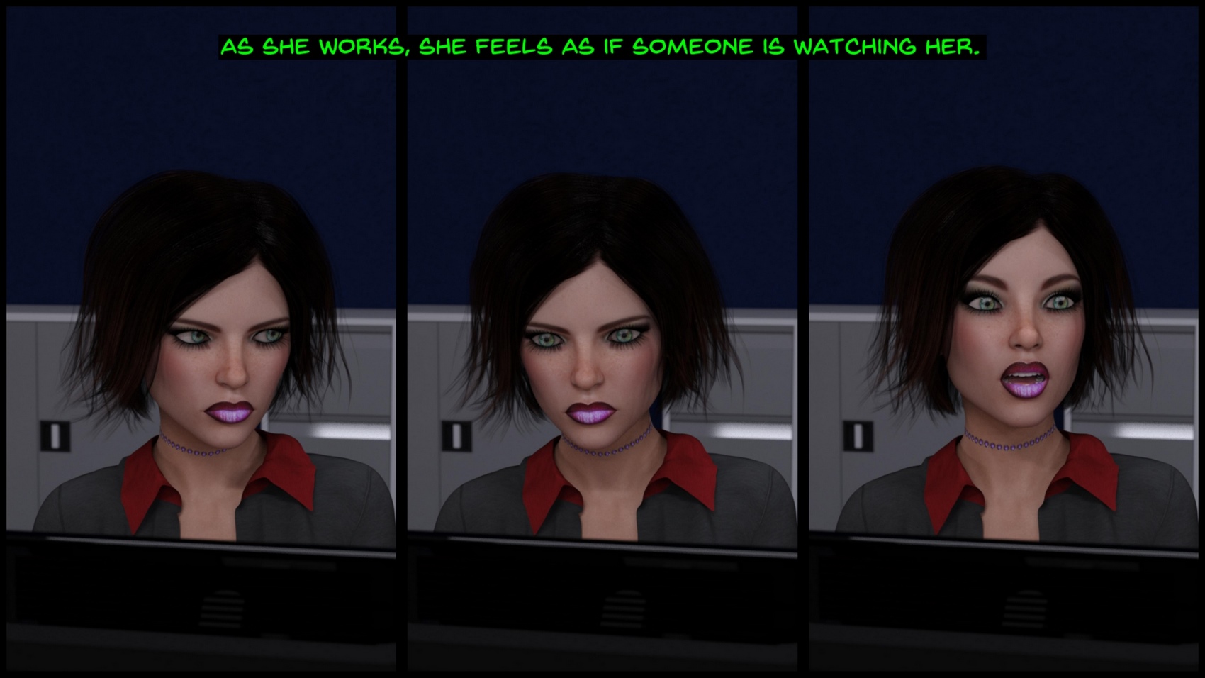 Breaktime at the Office [CodeMonkey3DX], Breaktime at the Office, page 3 of 87