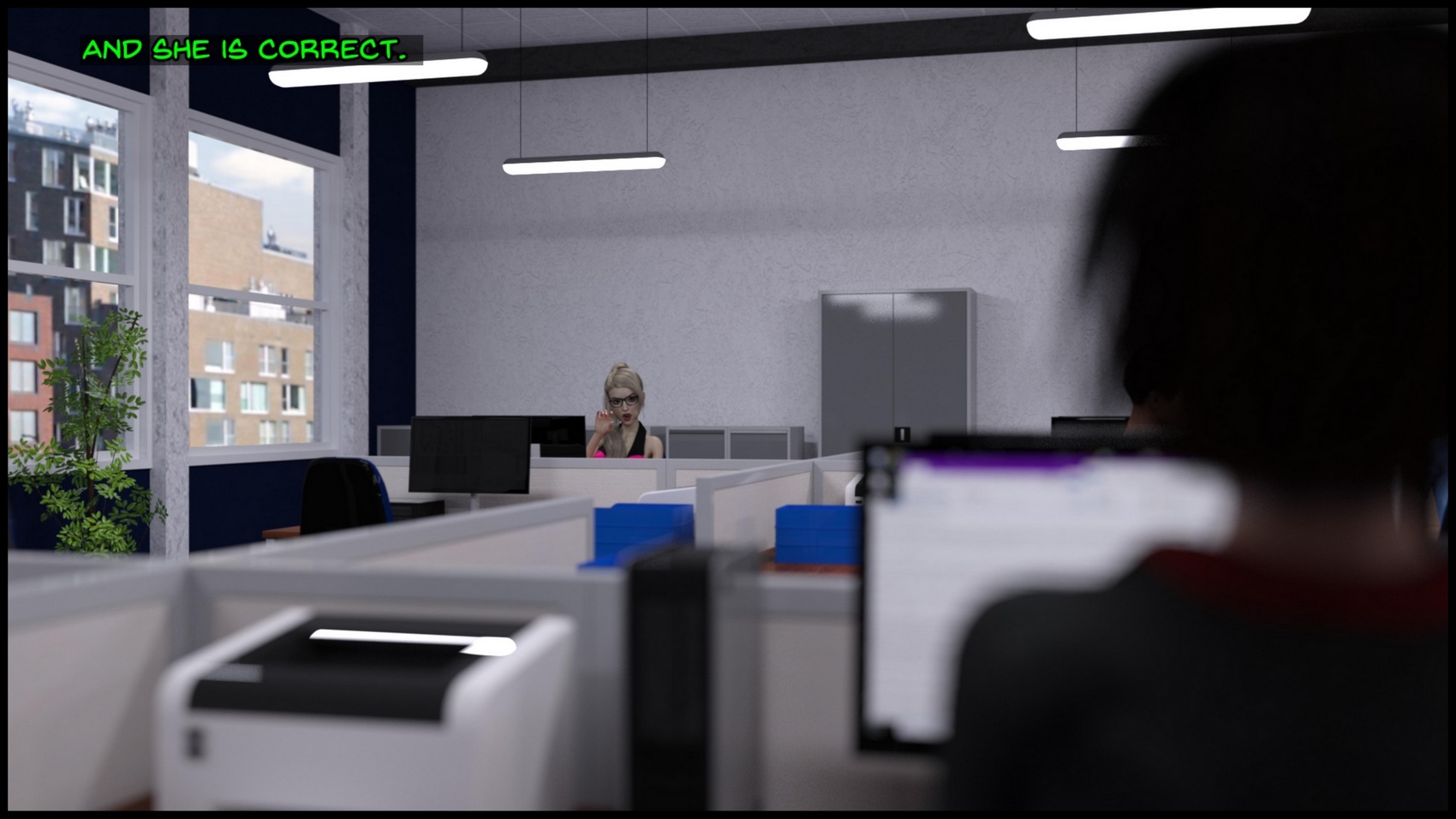 Breaktime at the Office [CodeMonkey3DX], Breaktime at the Office, page 4 of 87