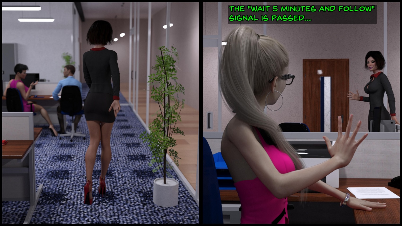 Breaktime at the Office [CodeMonkey3DX], Breaktime at the Office, page 9 of 87