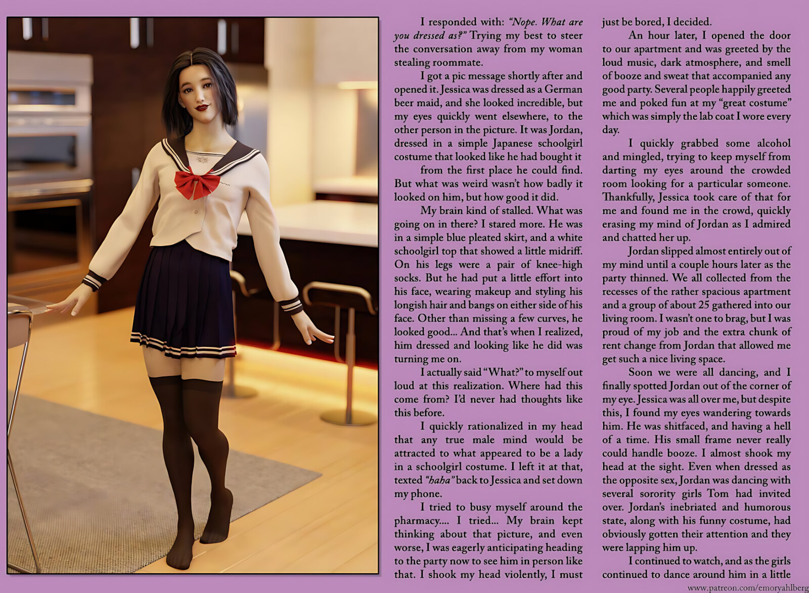 Changing My Roommate [Emory Ahlberg], Changing My Roommate, page 2 of 12