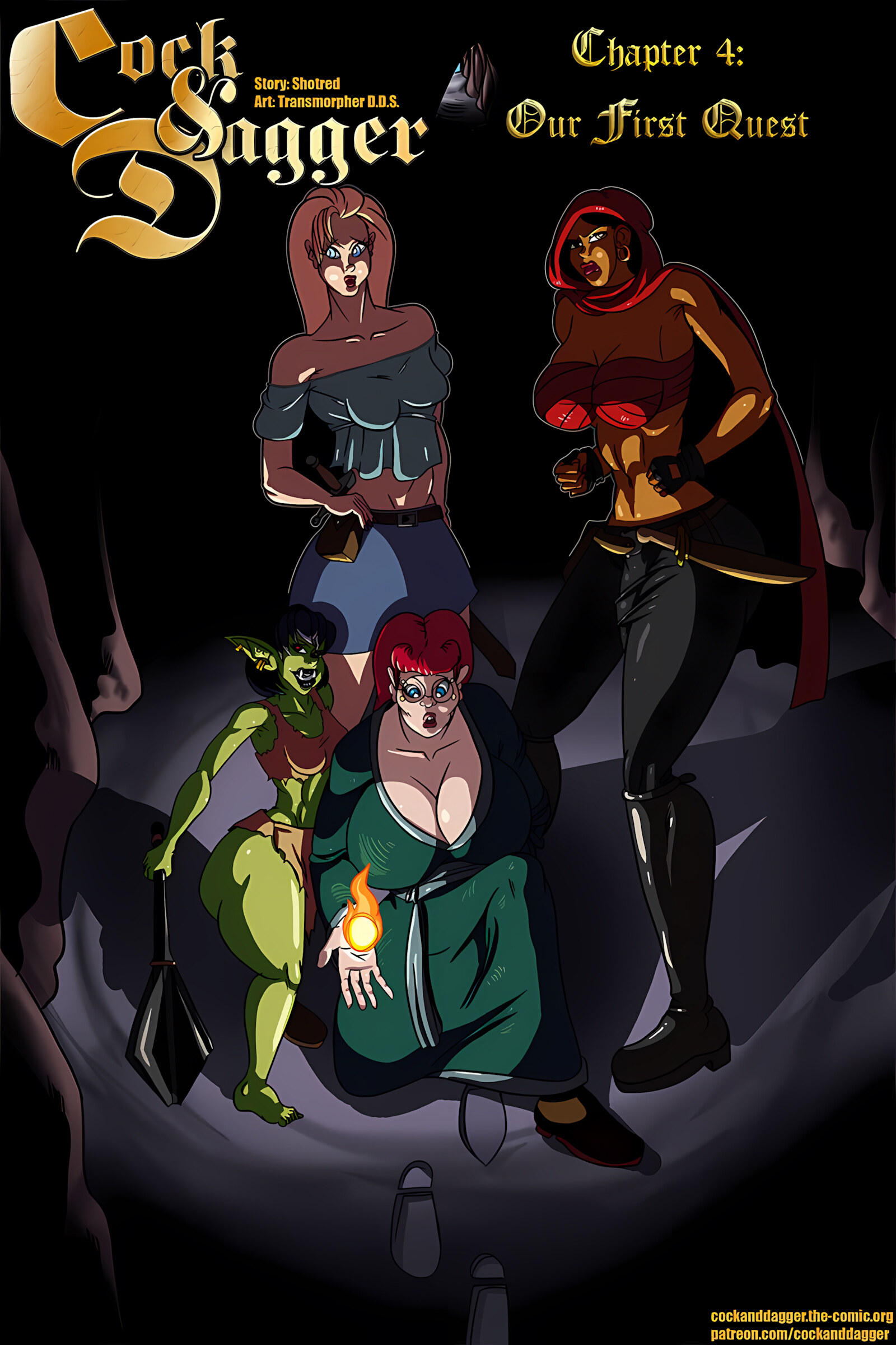 Cock & Dagger [Transmorpher D.D.S.], Cock & Dagger 4, page 1 of 11