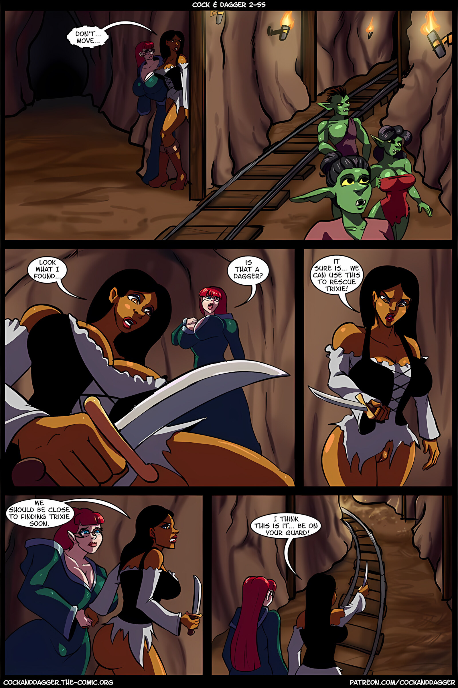 Cock & Dagger [Transmorpher D.D.S.], Cock & Dagger 2, page 21 of 38