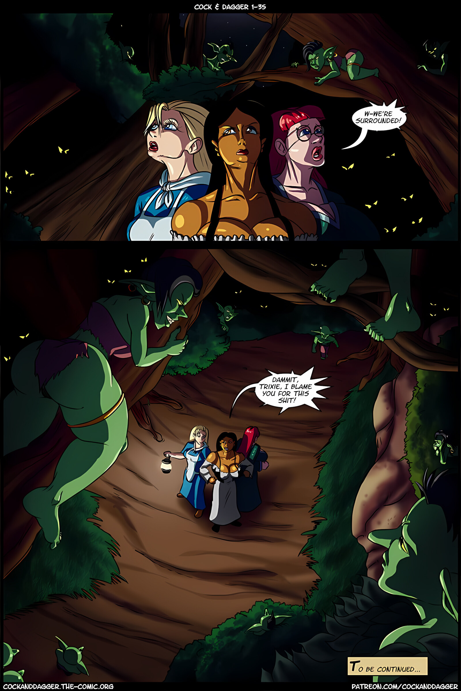 Cock & Dagger [Transmorpher D.D.S.], Cock & Dagger 1, page 36 of 36