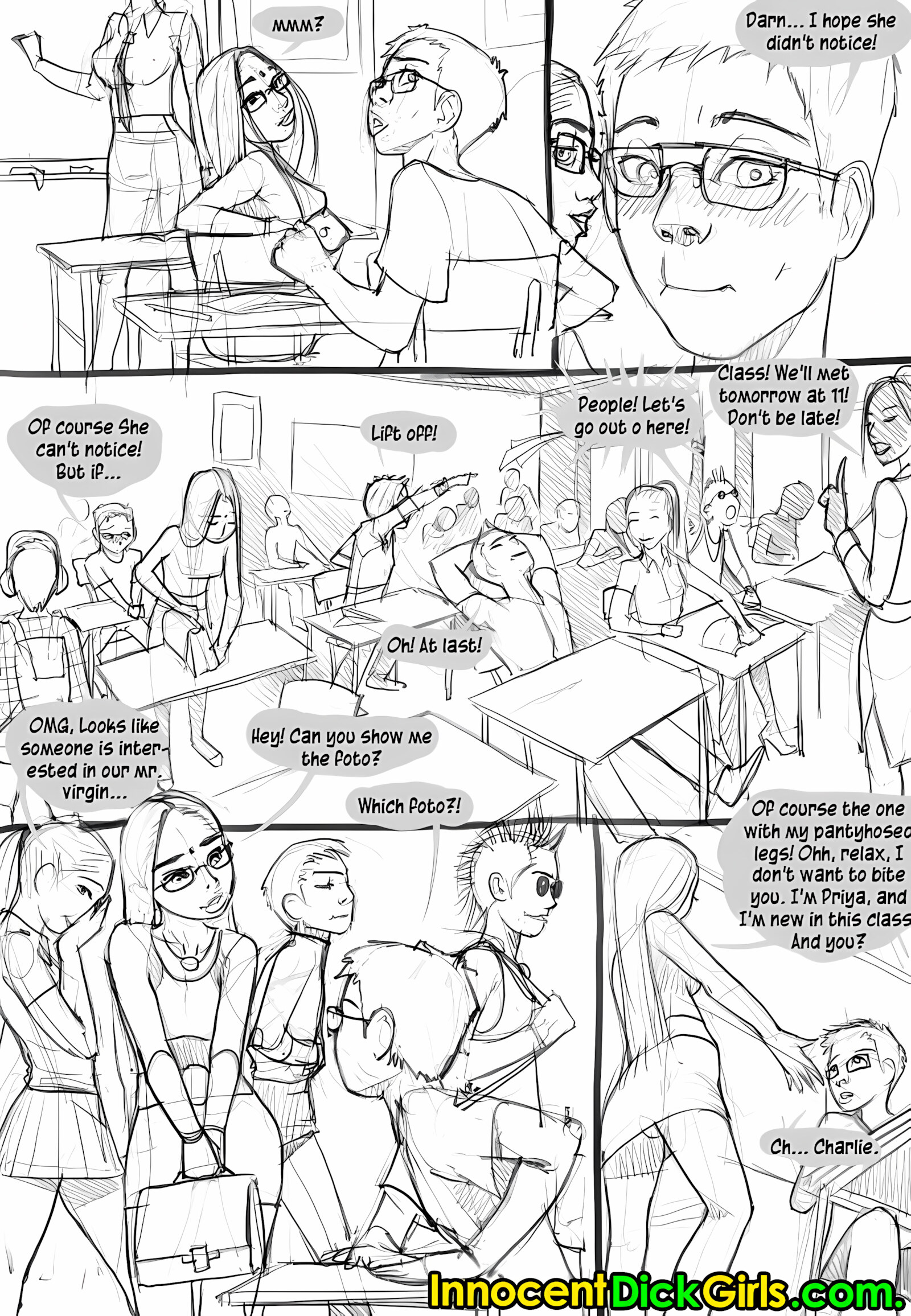 College Friends [InnocentDickGirls], College Friends, page 3 of 22