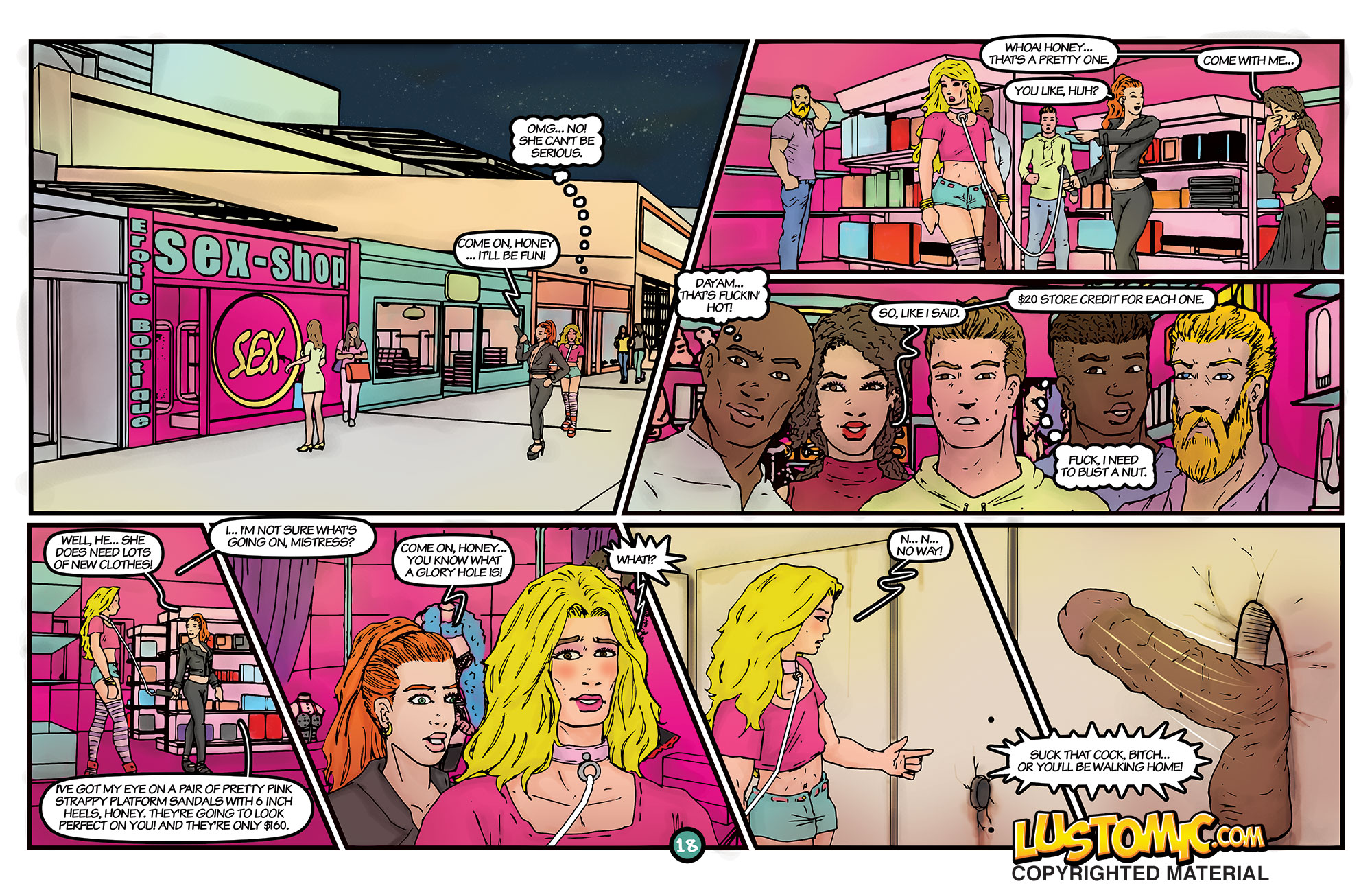 Come On Honey [Lustomic], Come On Honey, page 18 of 22
