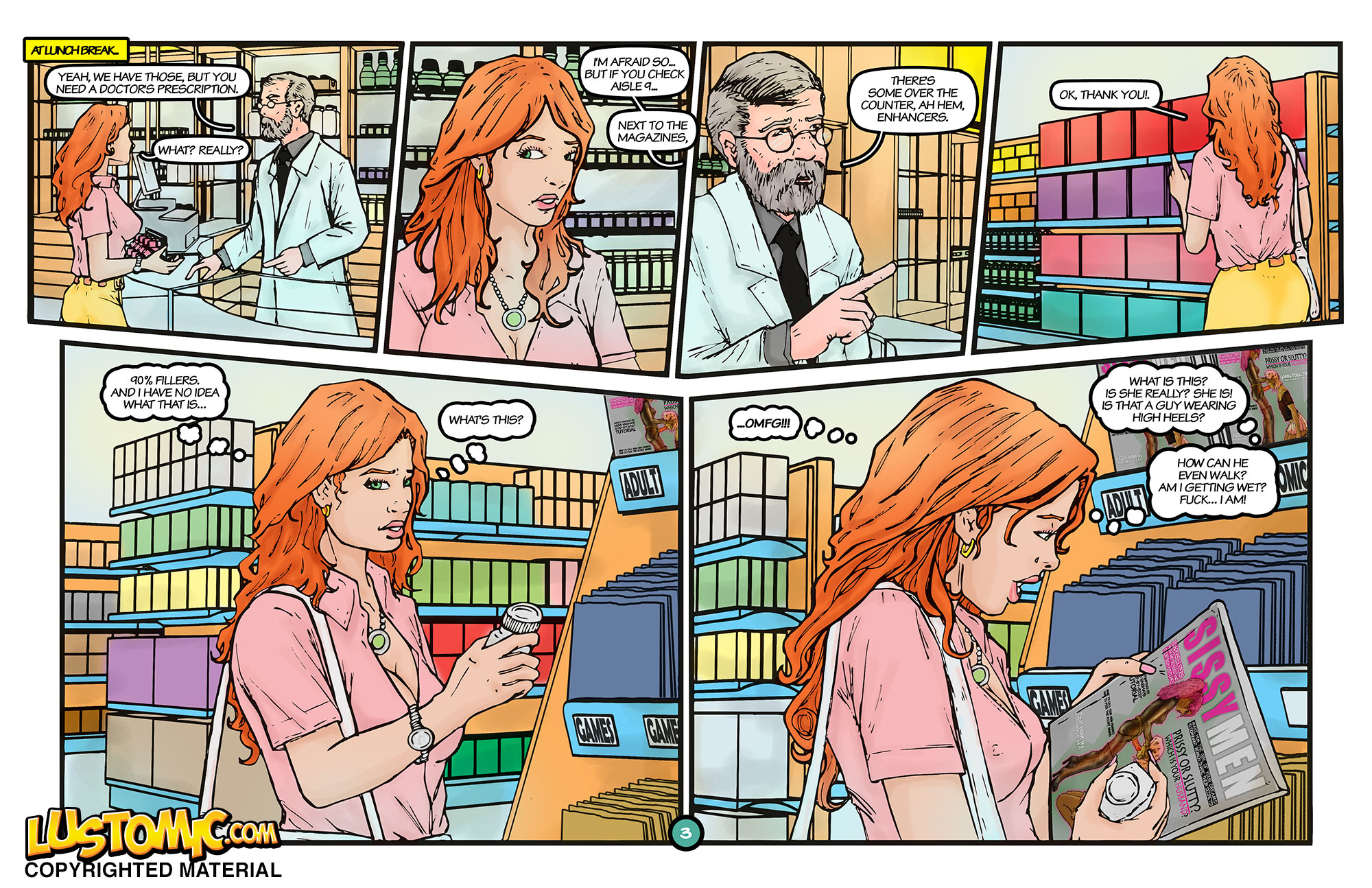 Come On Honey [Lustomic], Come On Honey, page 3 of 22