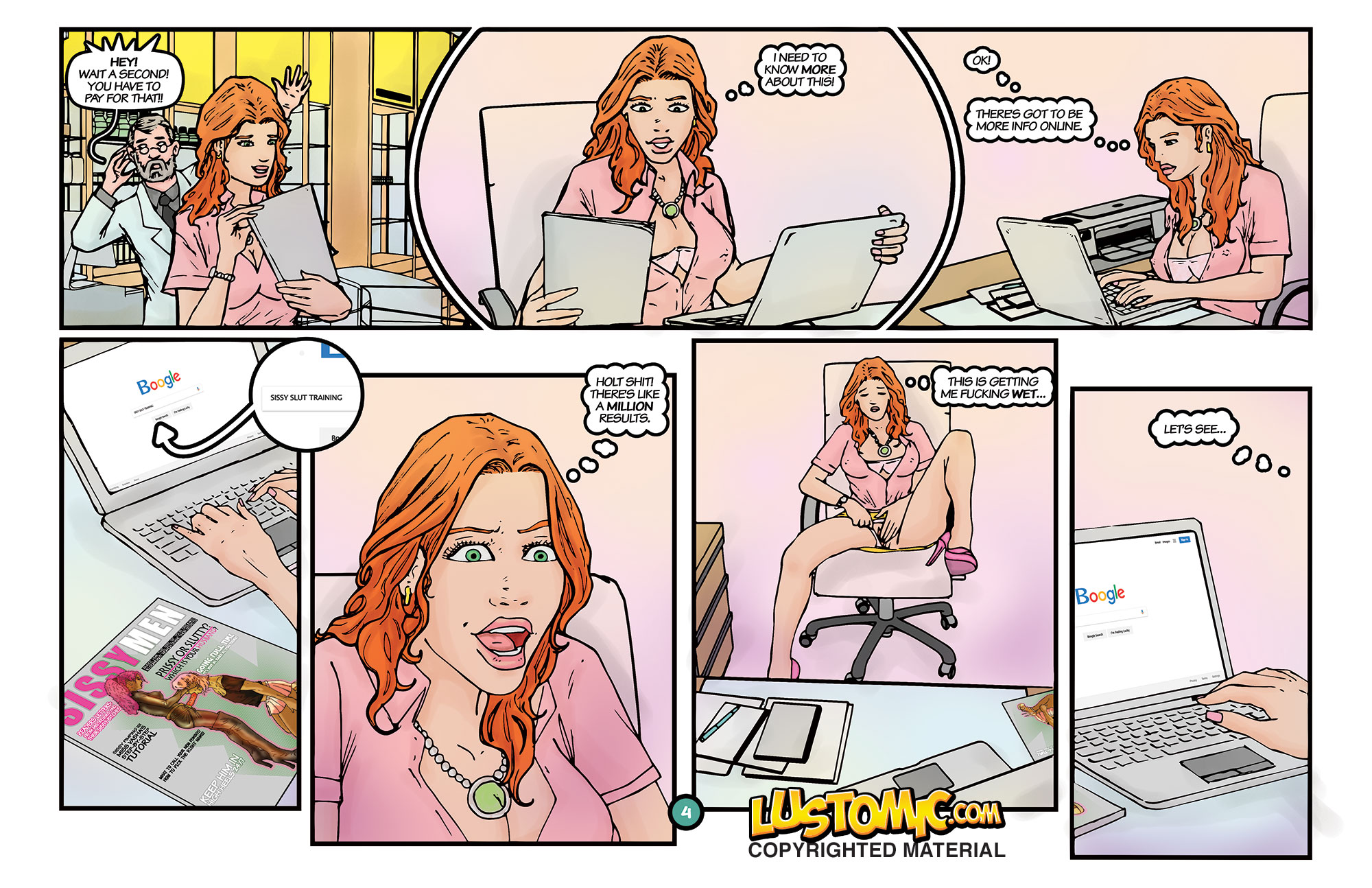 Come On Honey [Lustomic], Come On Honey, page 4 of 22