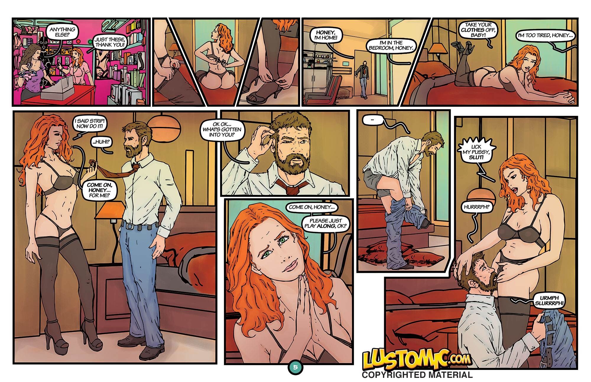 Come On Honey [Lustomic], Come On Honey, page 5 of 22
