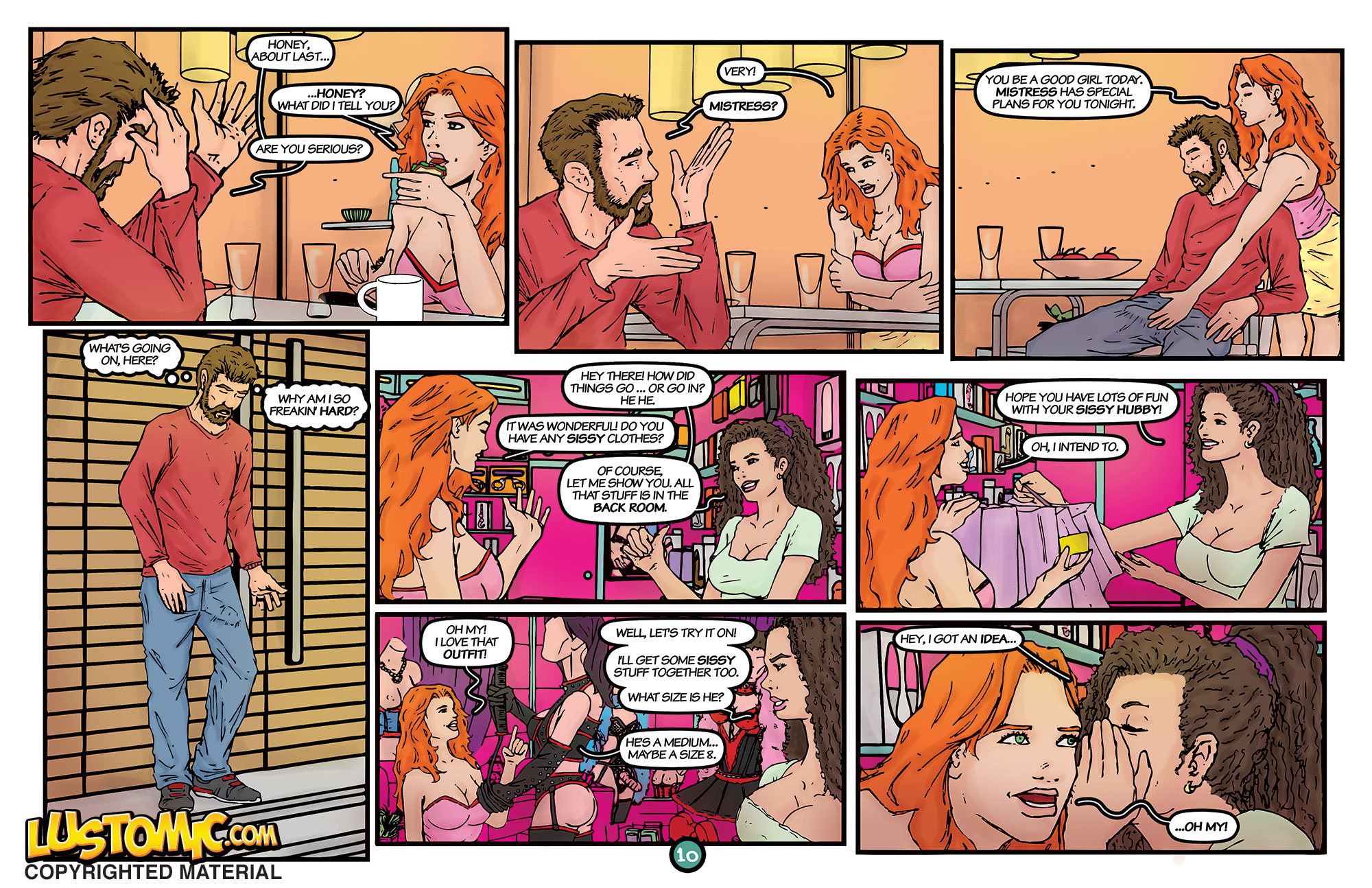 Come On Honey [Lustomic], Come On Honey, page 10 of 22