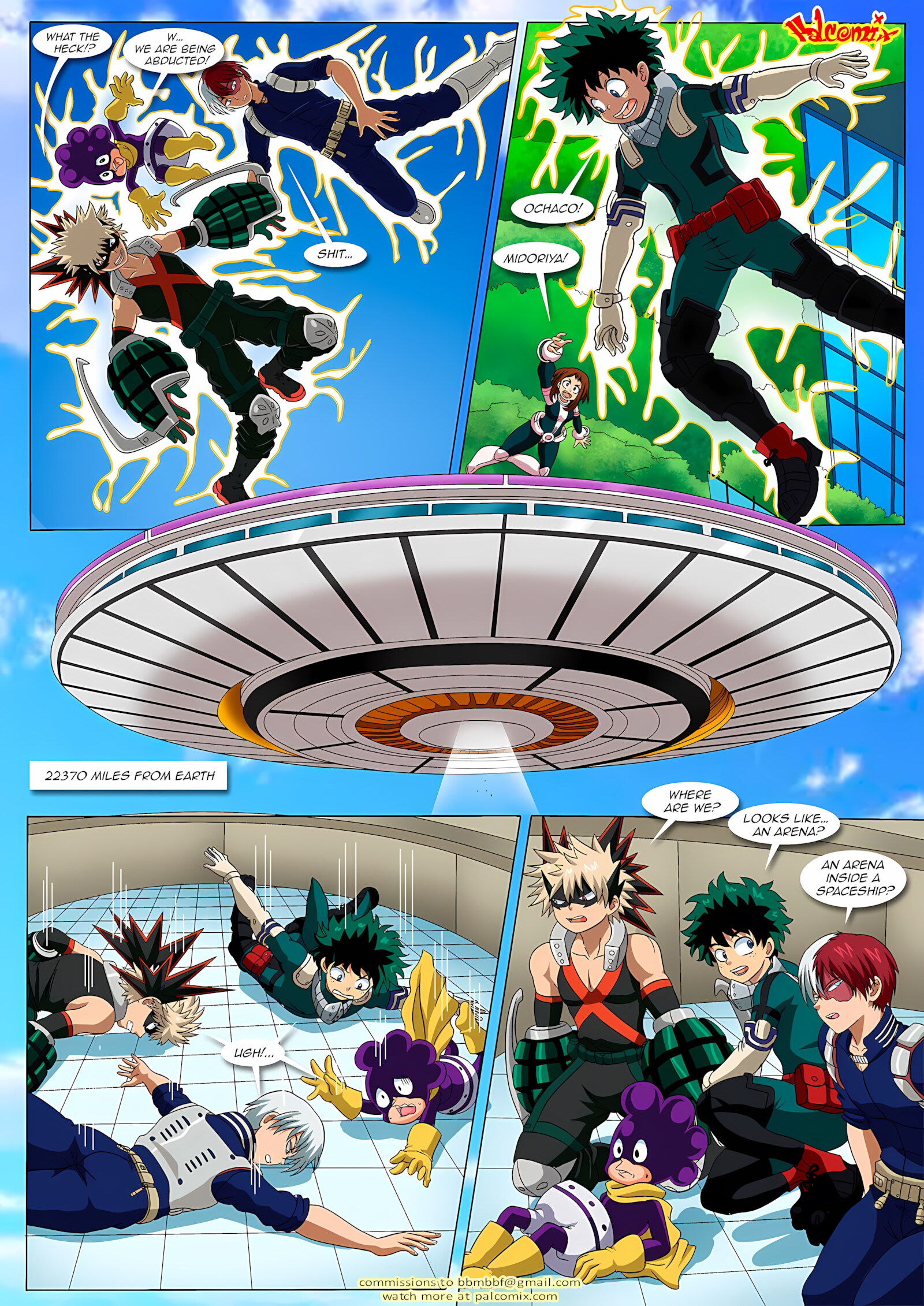 Cosmic Menace [PalComix], Cosmic Menace, page 4 of 34