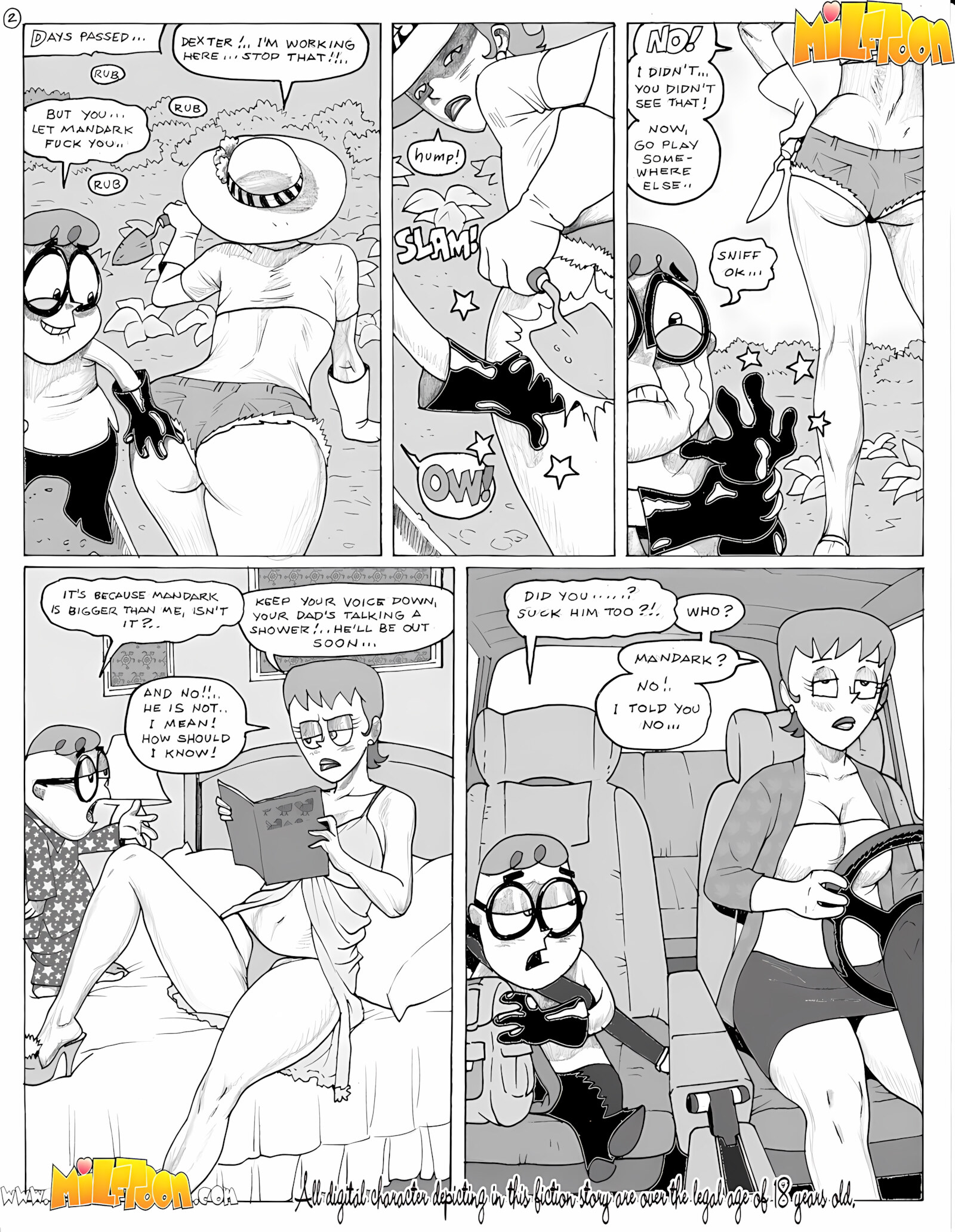 Dixters Fap [Milftoon], Dixters Fap 3, page 2 of 11