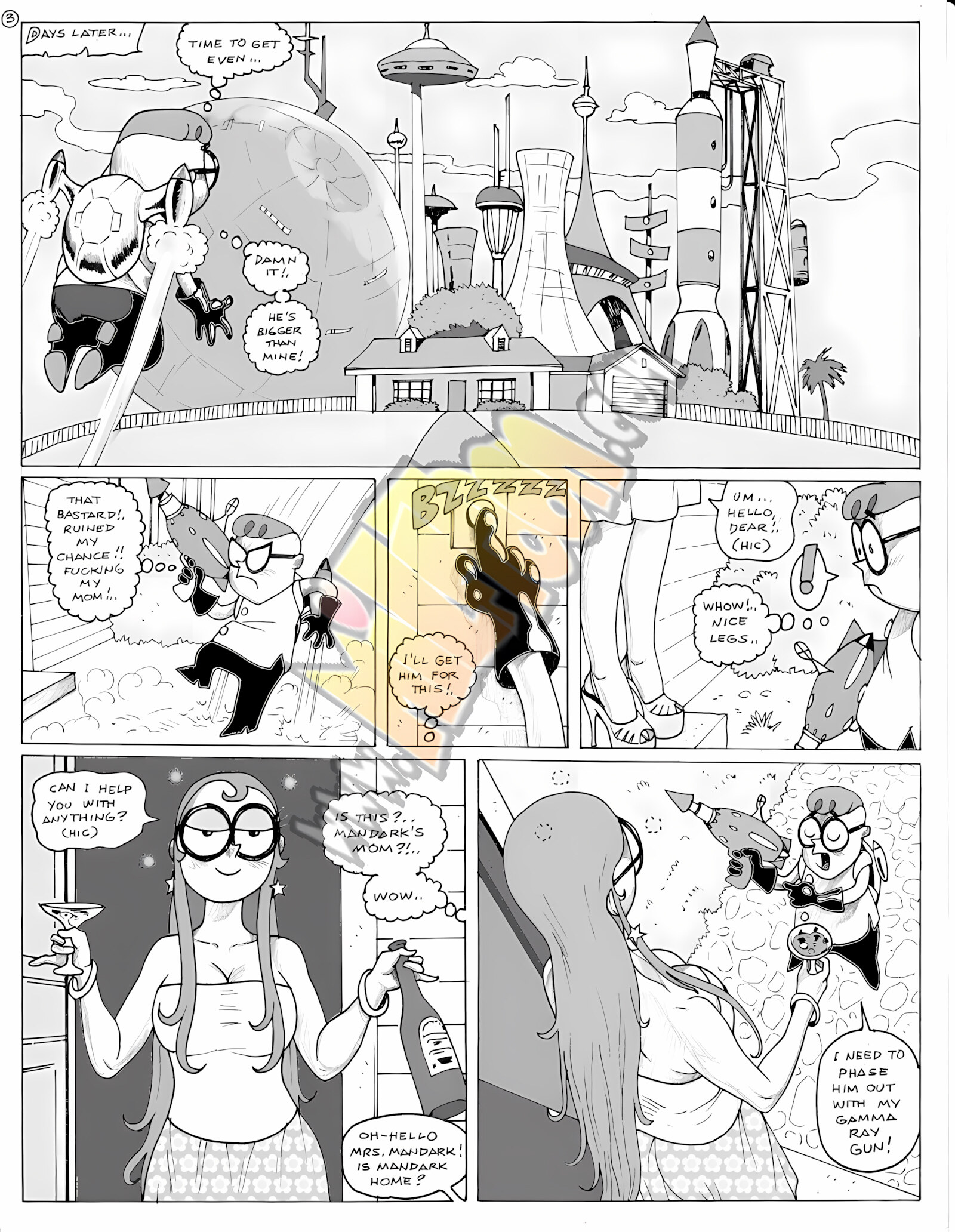 Dixters Fap [Milftoon], Dixters Fap 3, page 3 of 11