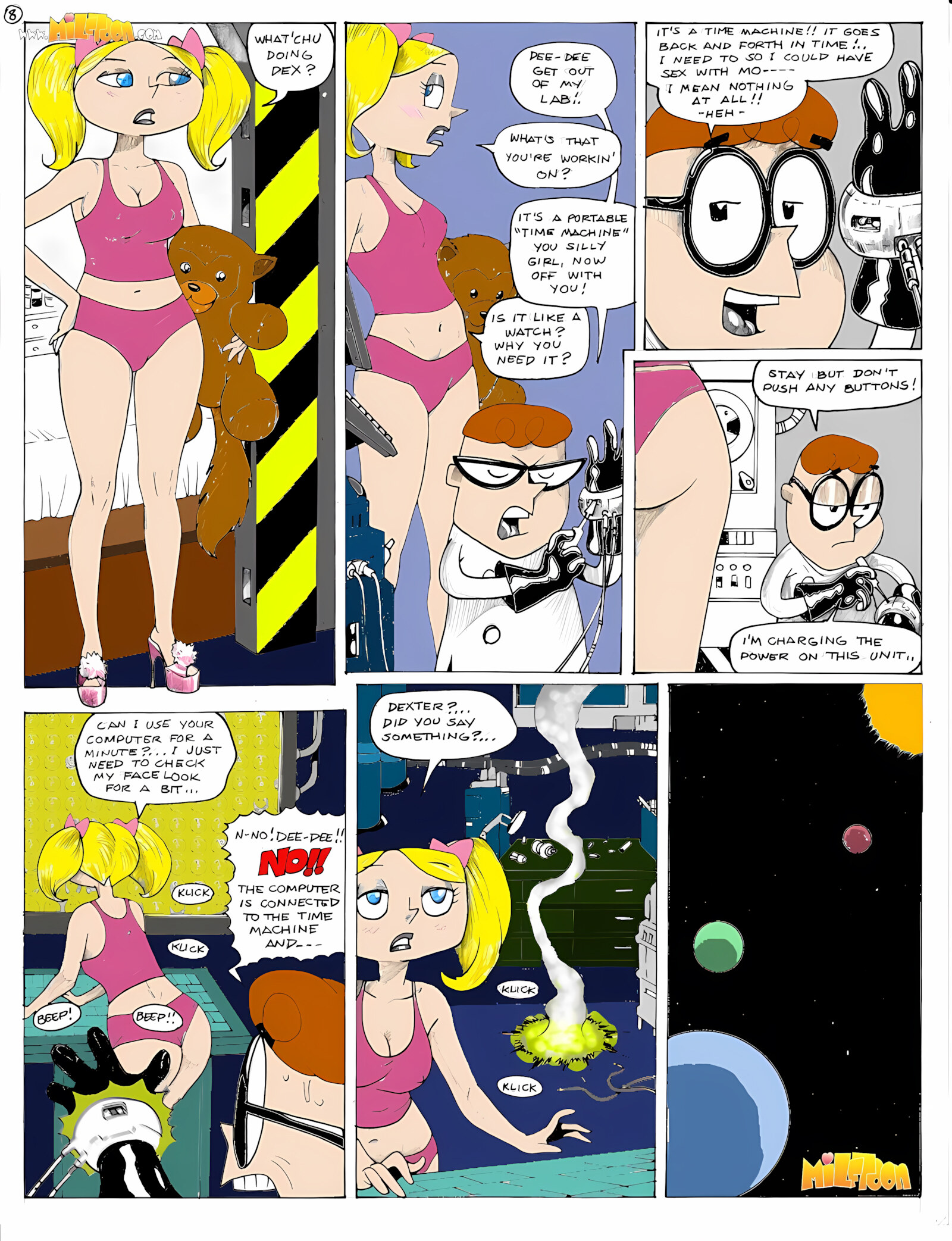 Dixters Fap [Milftoon], Dixters Fap 2, page 8 of 22