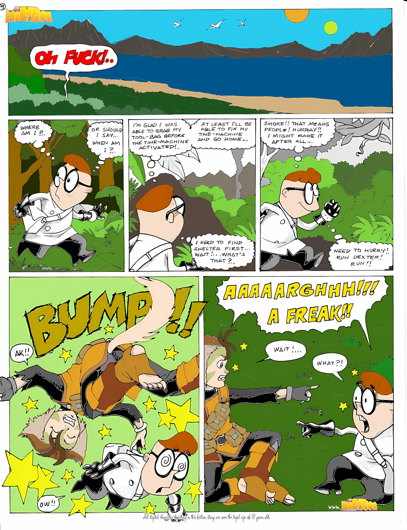 Dixters Fap [Milftoon], Dixters Fap 2, page 9 of 22