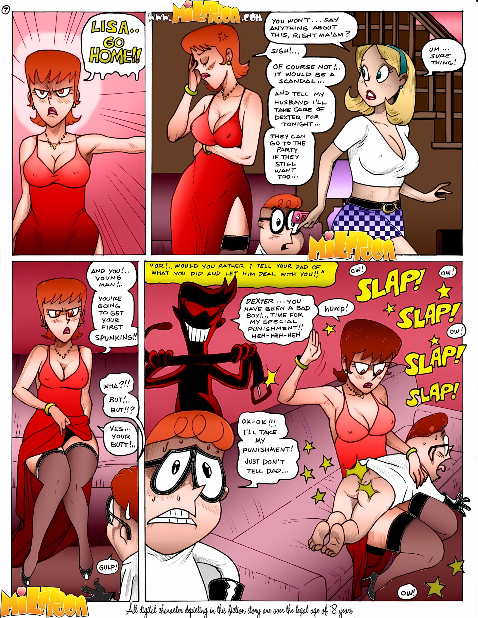 Dixters Fap [Milftoon], Dixters Fap 1, page 8 of 14