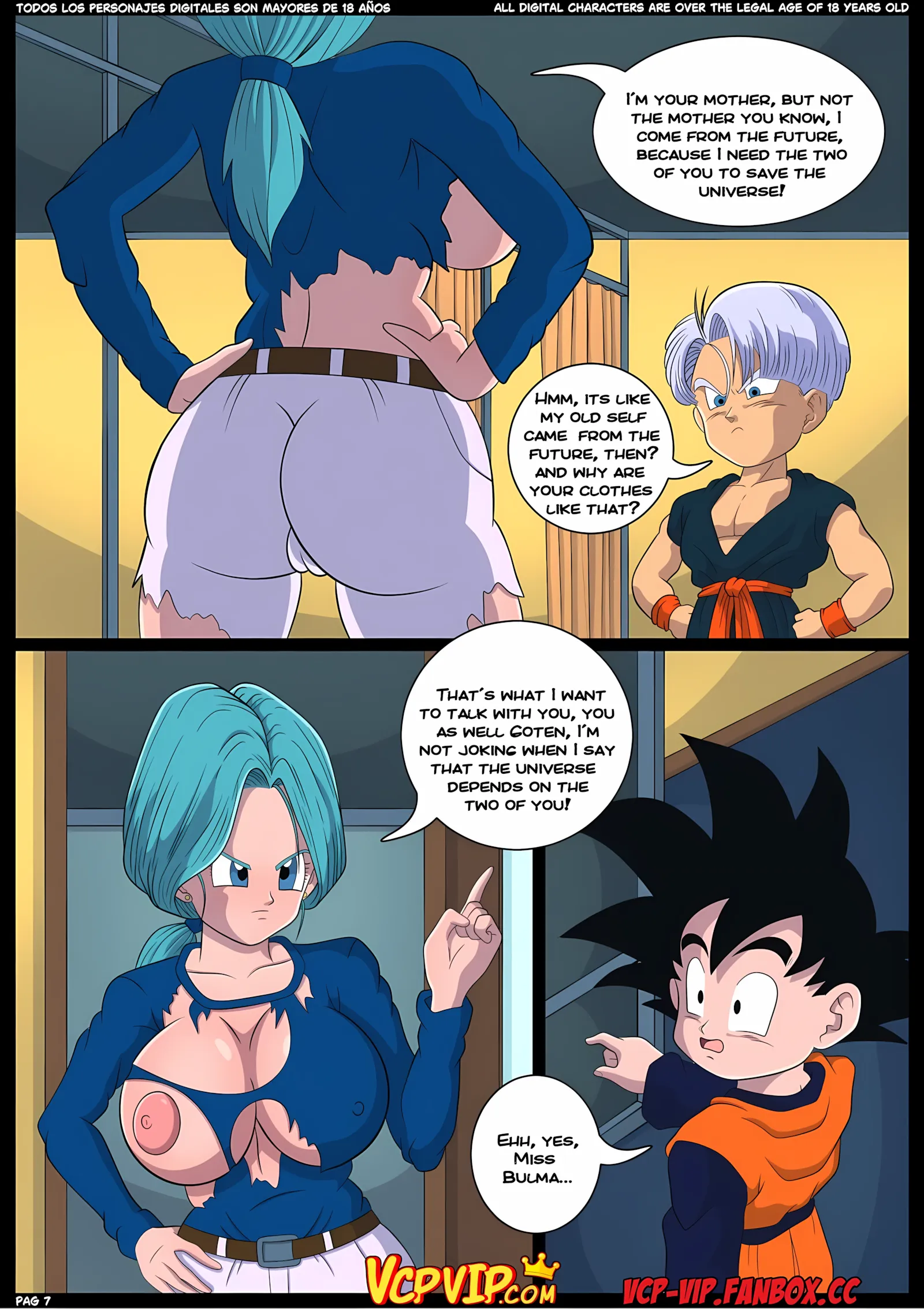 Dragon Ball’s – Sex Addict [Majin King], 1 . Sex Addict [Majin King] VCP, page 8 of 57