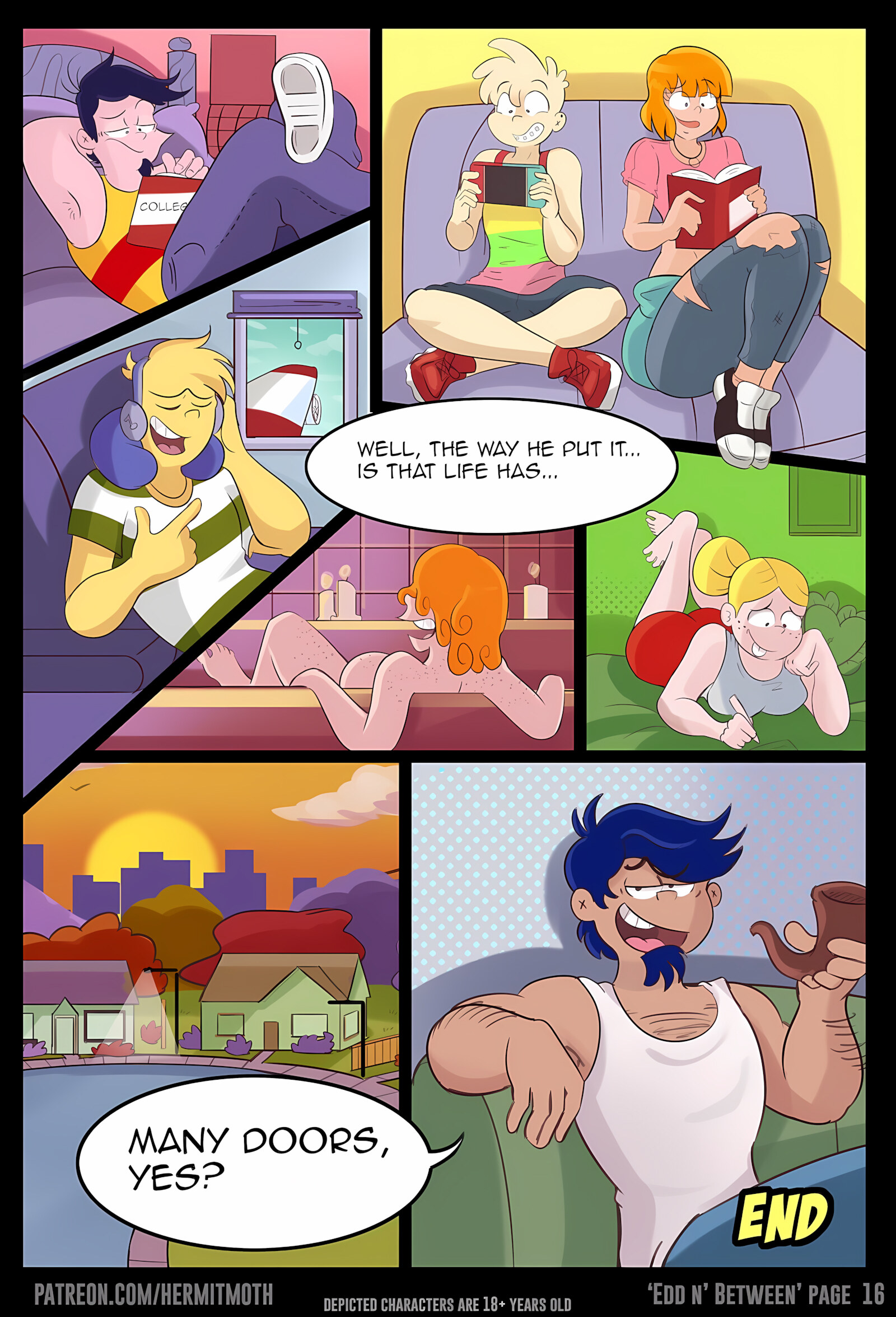 Edd n’ Between [Hermit Moth], Edd n' Between, page 17 of 18