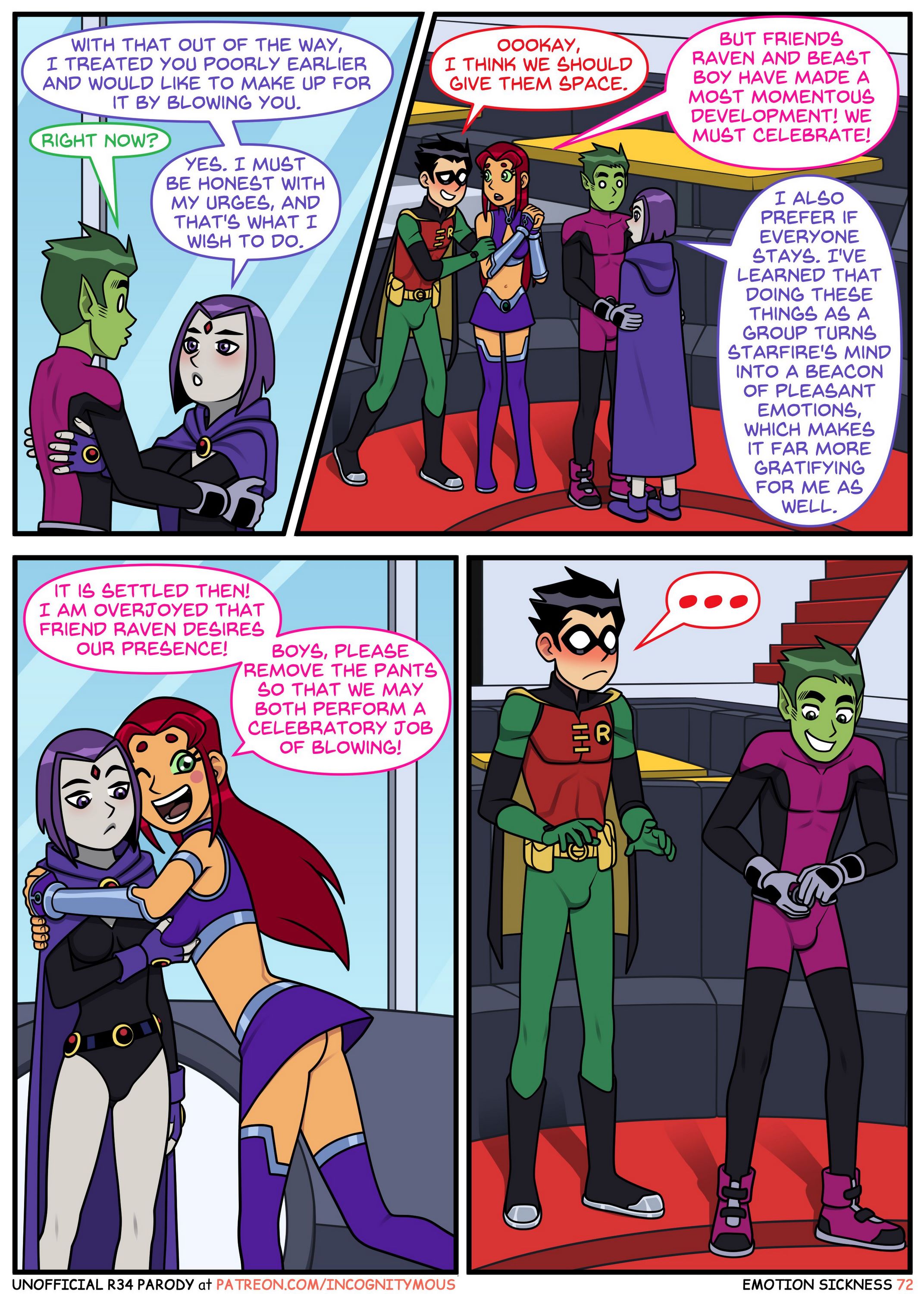 Emotional Sickness (Teen Titans) [Incognitymous], Emotional Sickness 2, page 16 of 39
