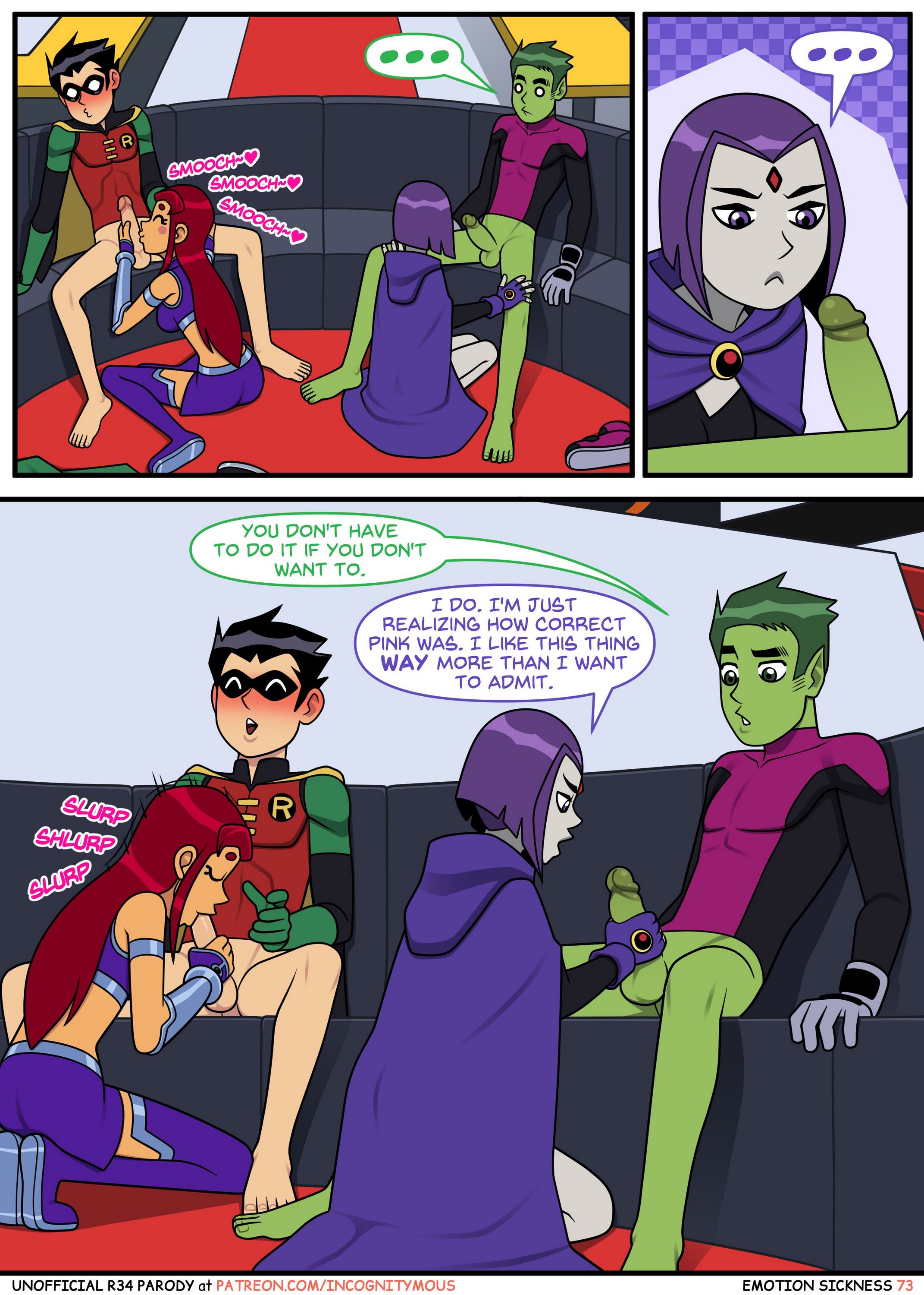 Emotional Sickness (Teen Titans) [Incognitymous], Emotional Sickness 2, page 17 of 39