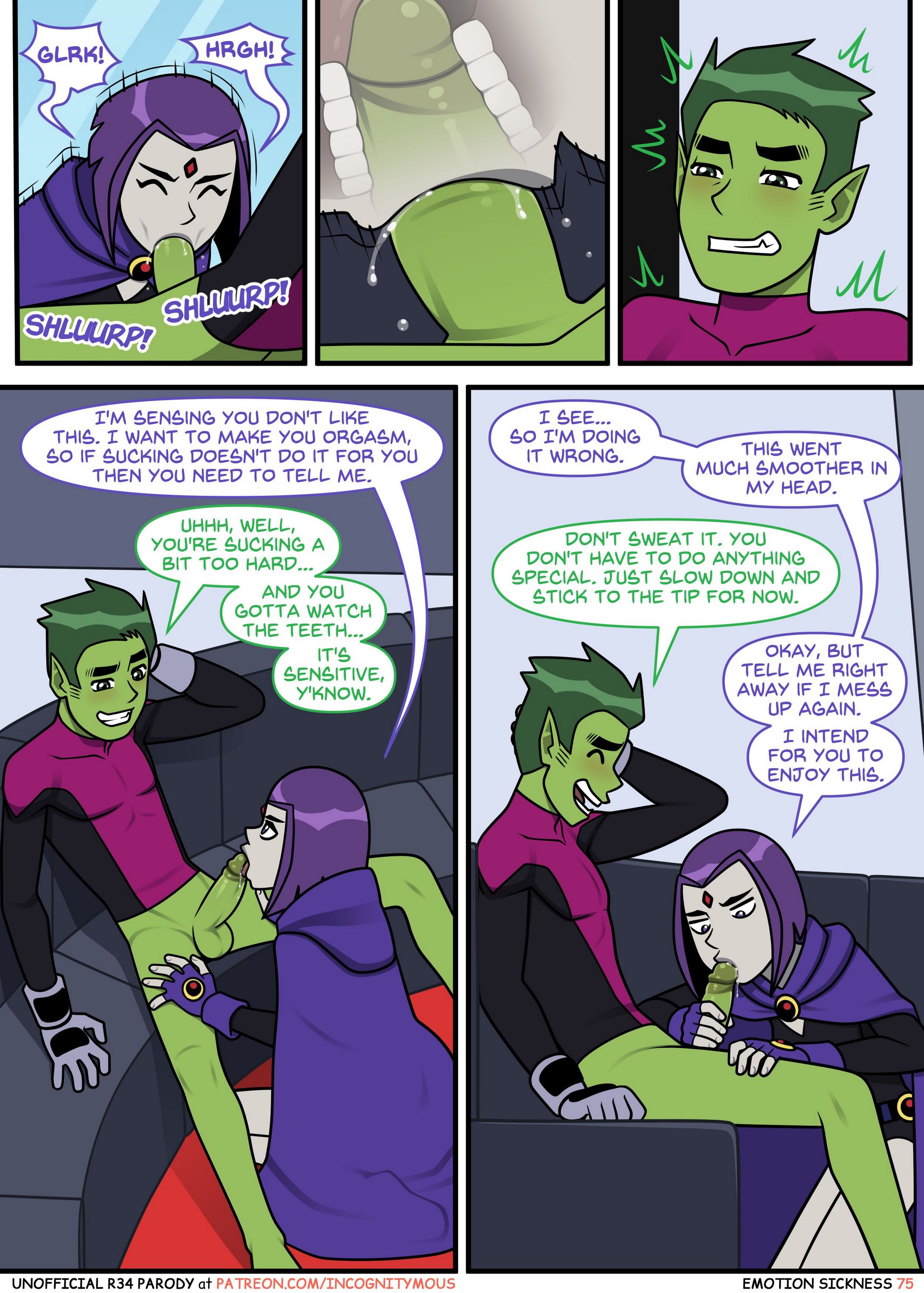 Emotional Sickness (Teen Titans) [Incognitymous], Emotional Sickness 2, page 19 of 39