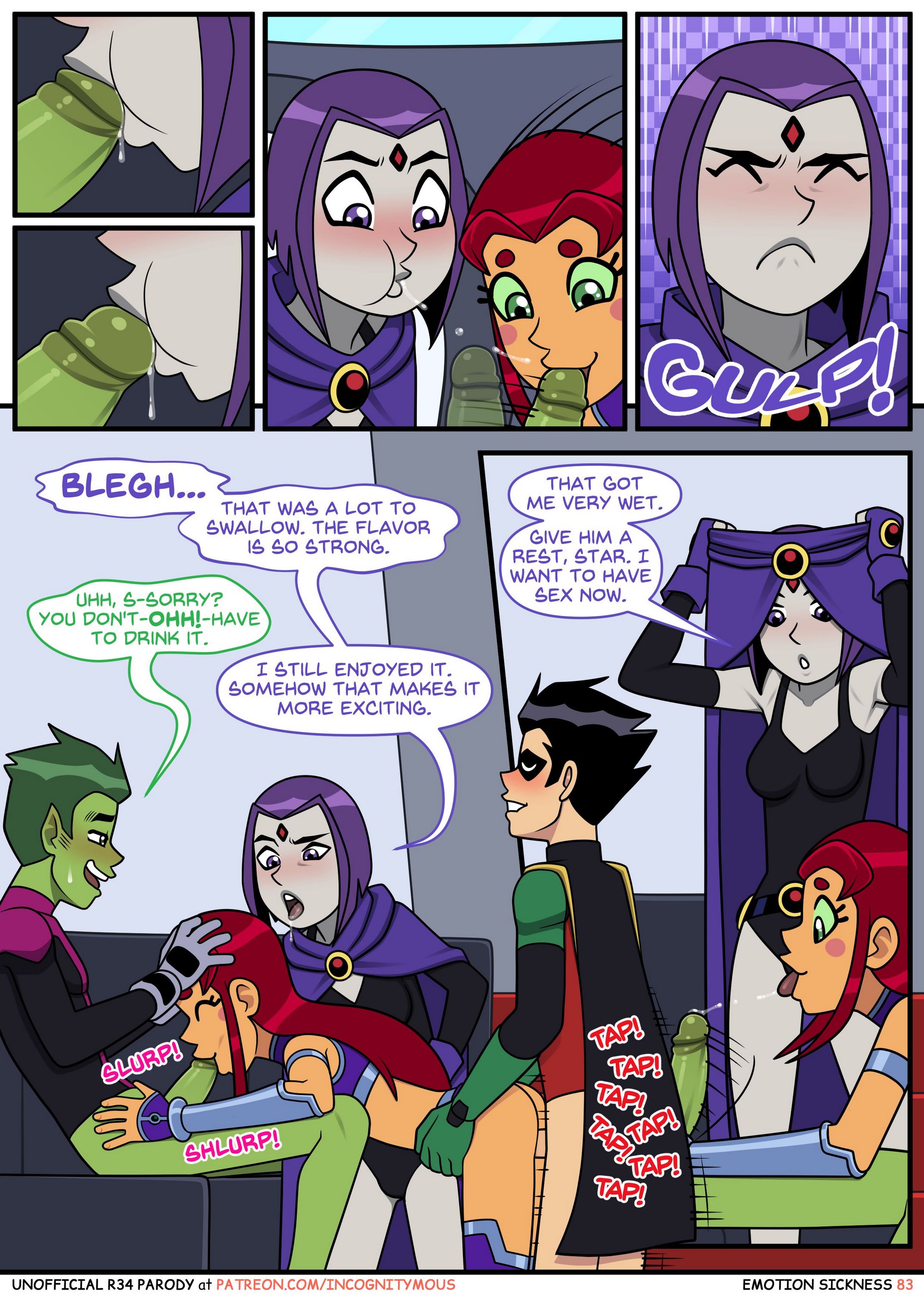 Emotional Sickness (Teen Titans) [Incognitymous], Emotional Sickness 2, page 27 of 39